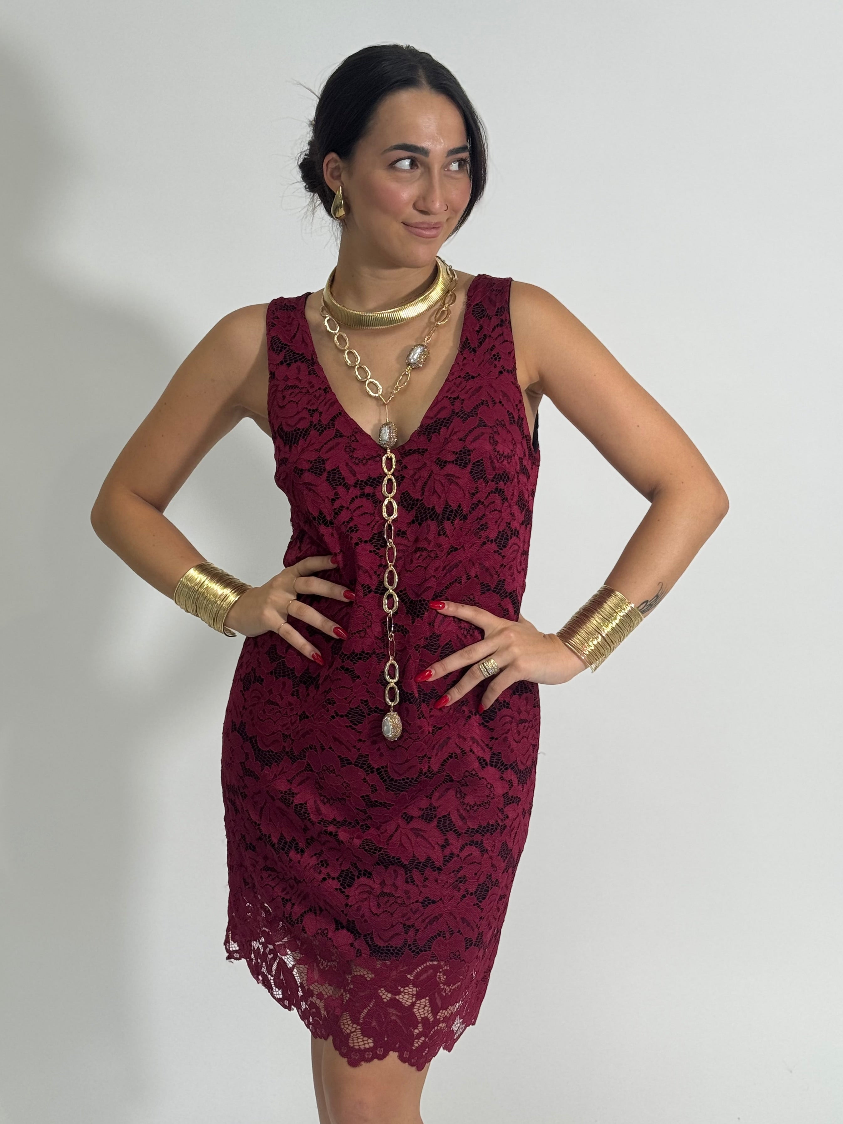 Abito pizzo 55638 INDIA