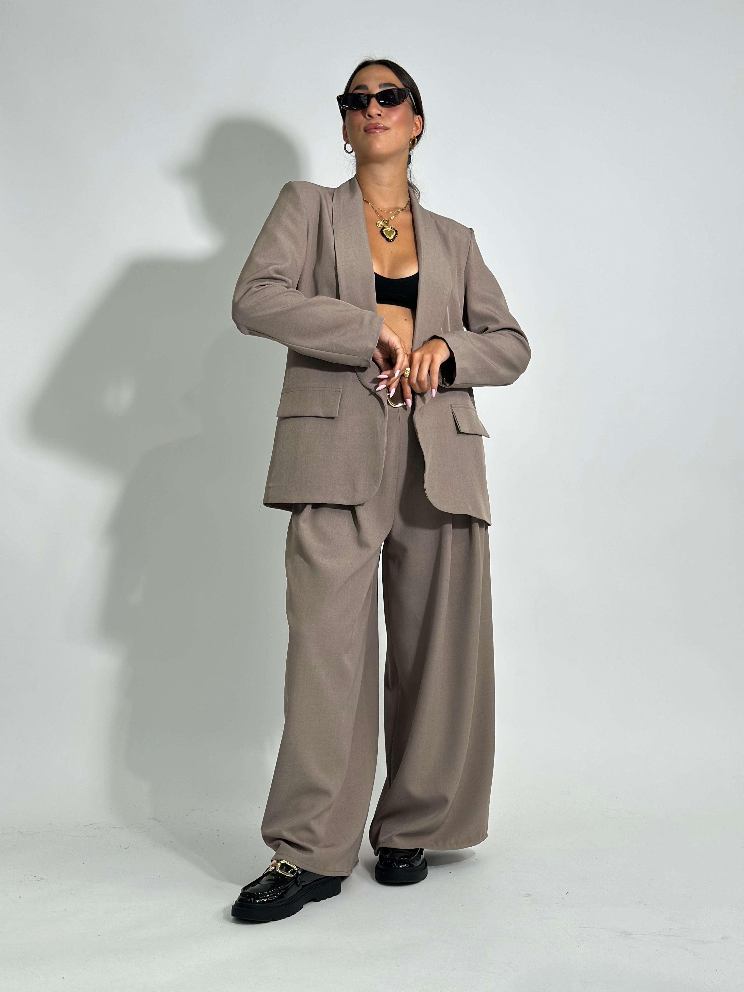 Giacca reverse 25433 TAUPE