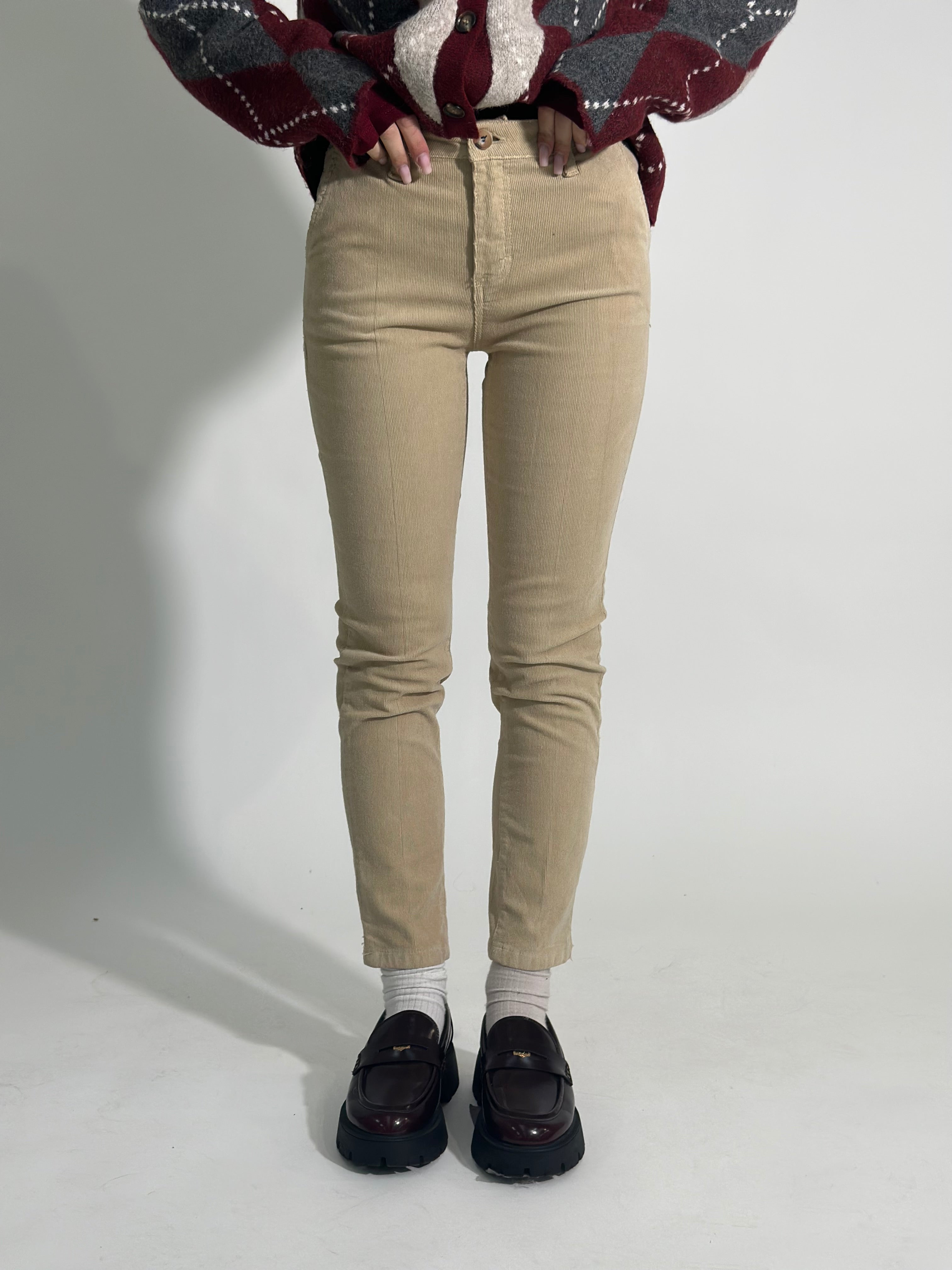 Pantalone chino capri 869