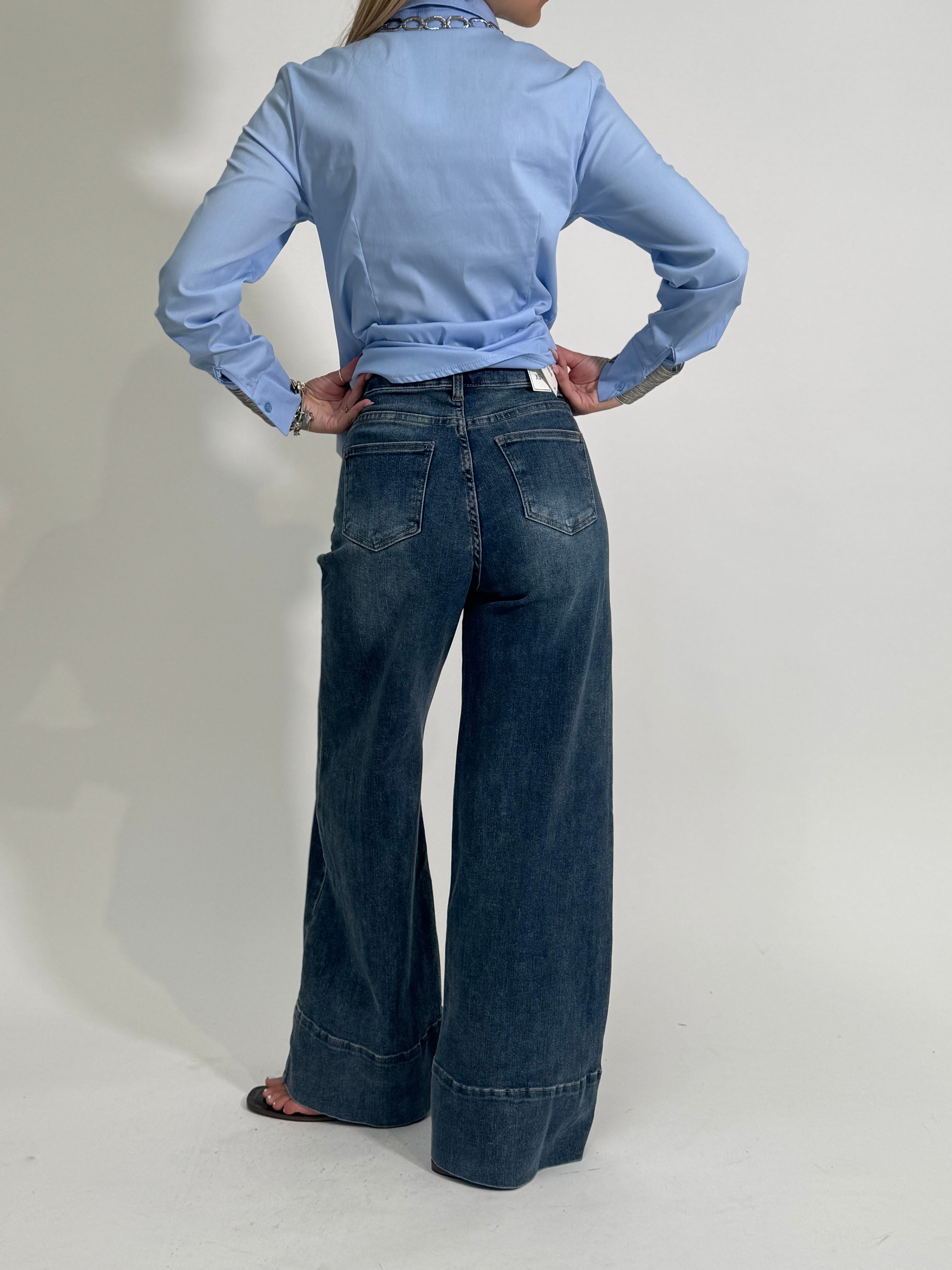 Jeans risvolto P281