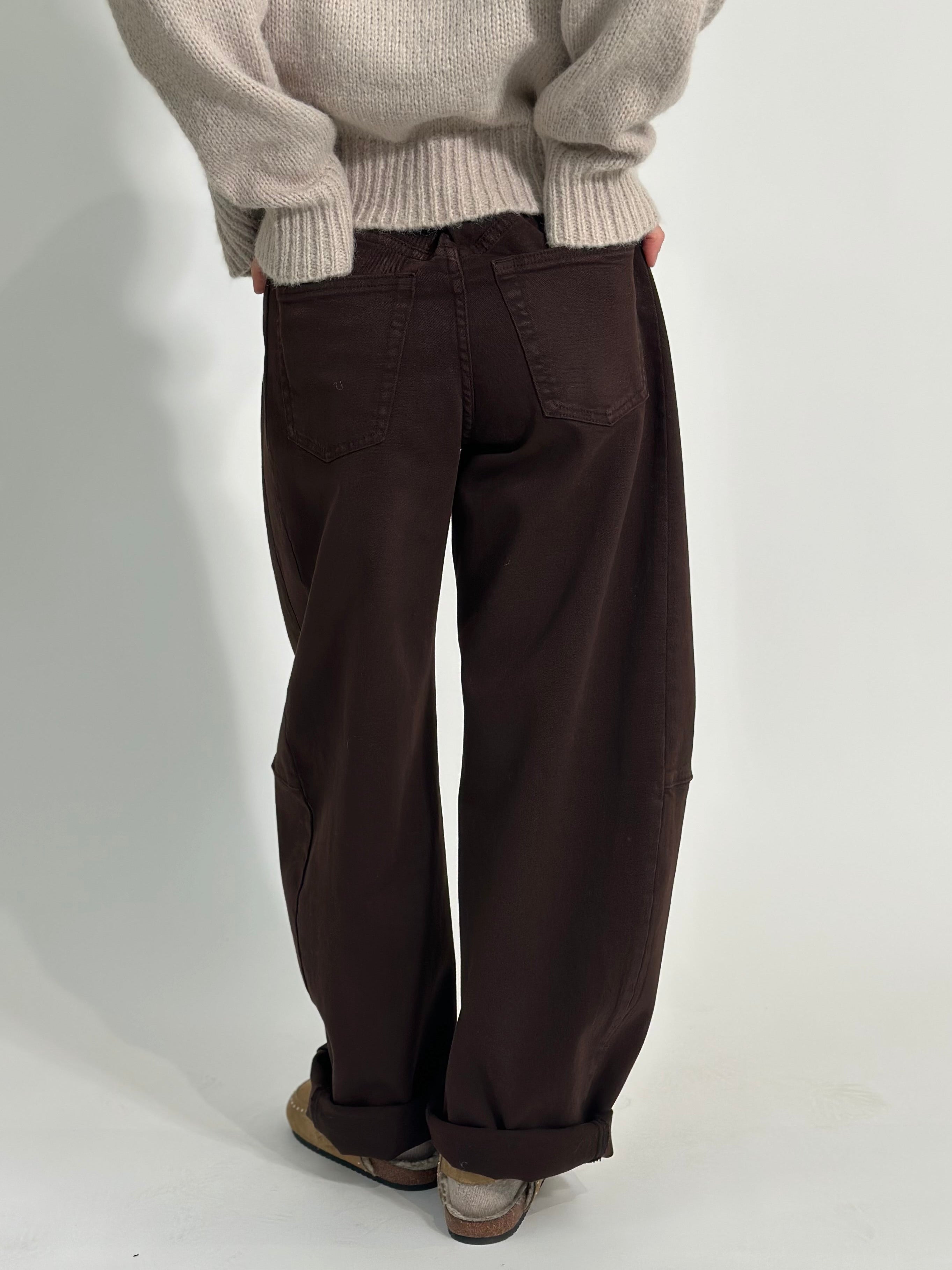 Pantalone baloon 9285 CHOCO