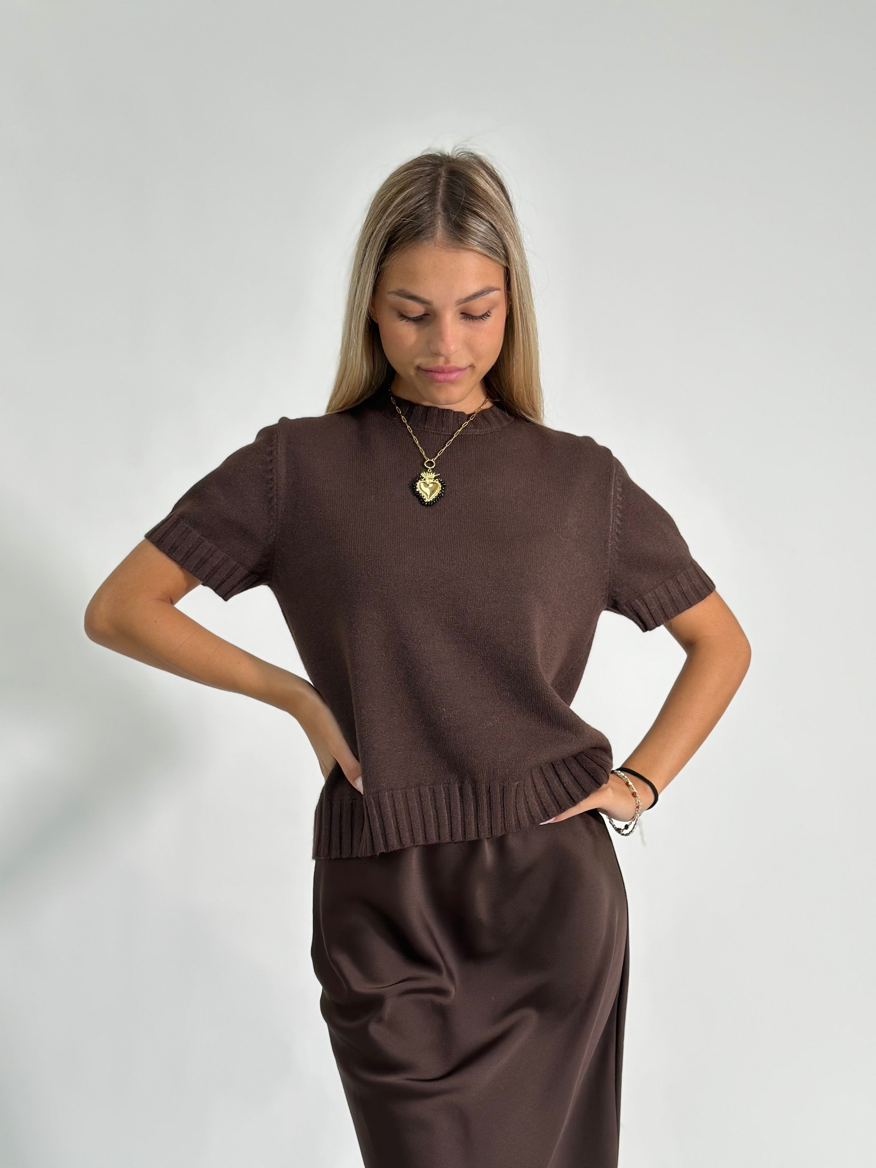 Maglia scatoletta 112 MORO