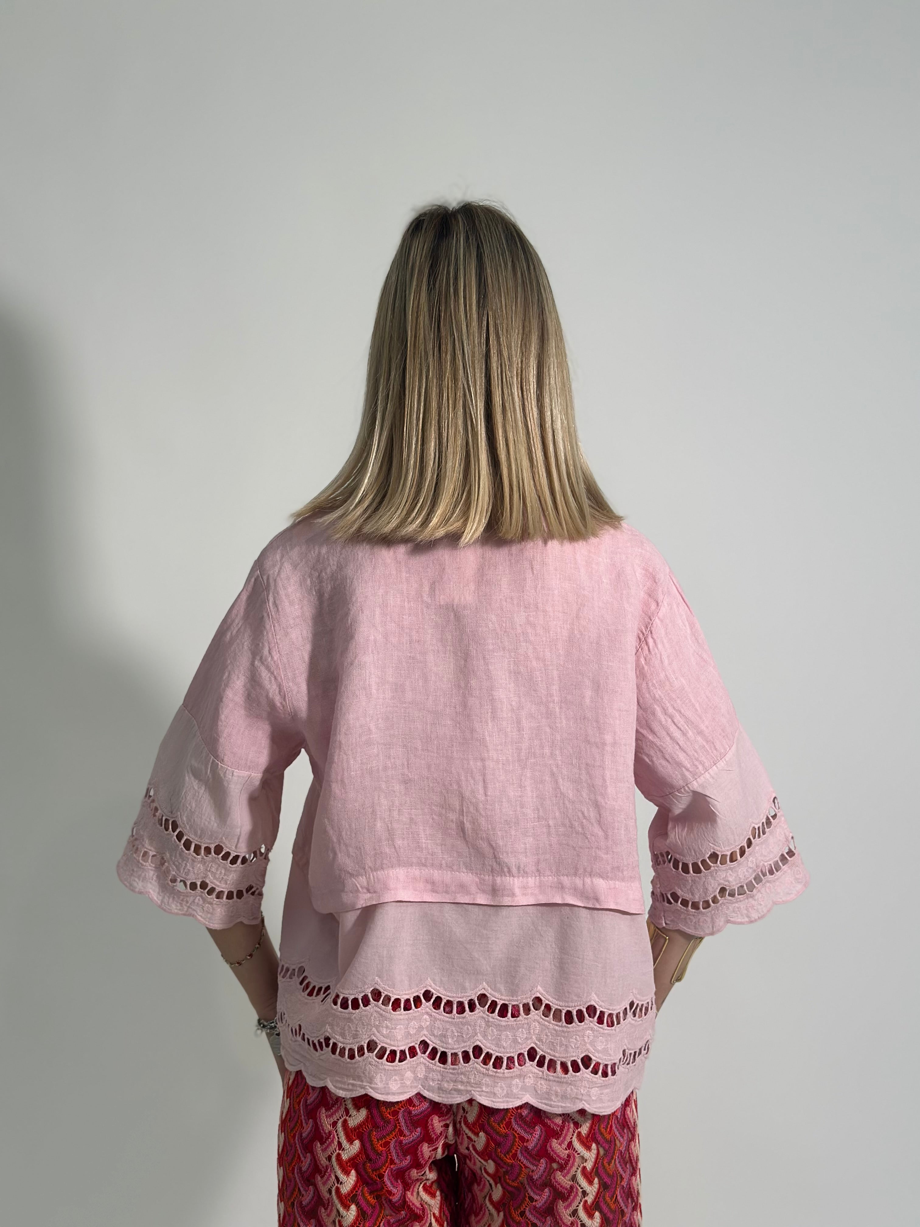 Camicia lino + sangallo 1788