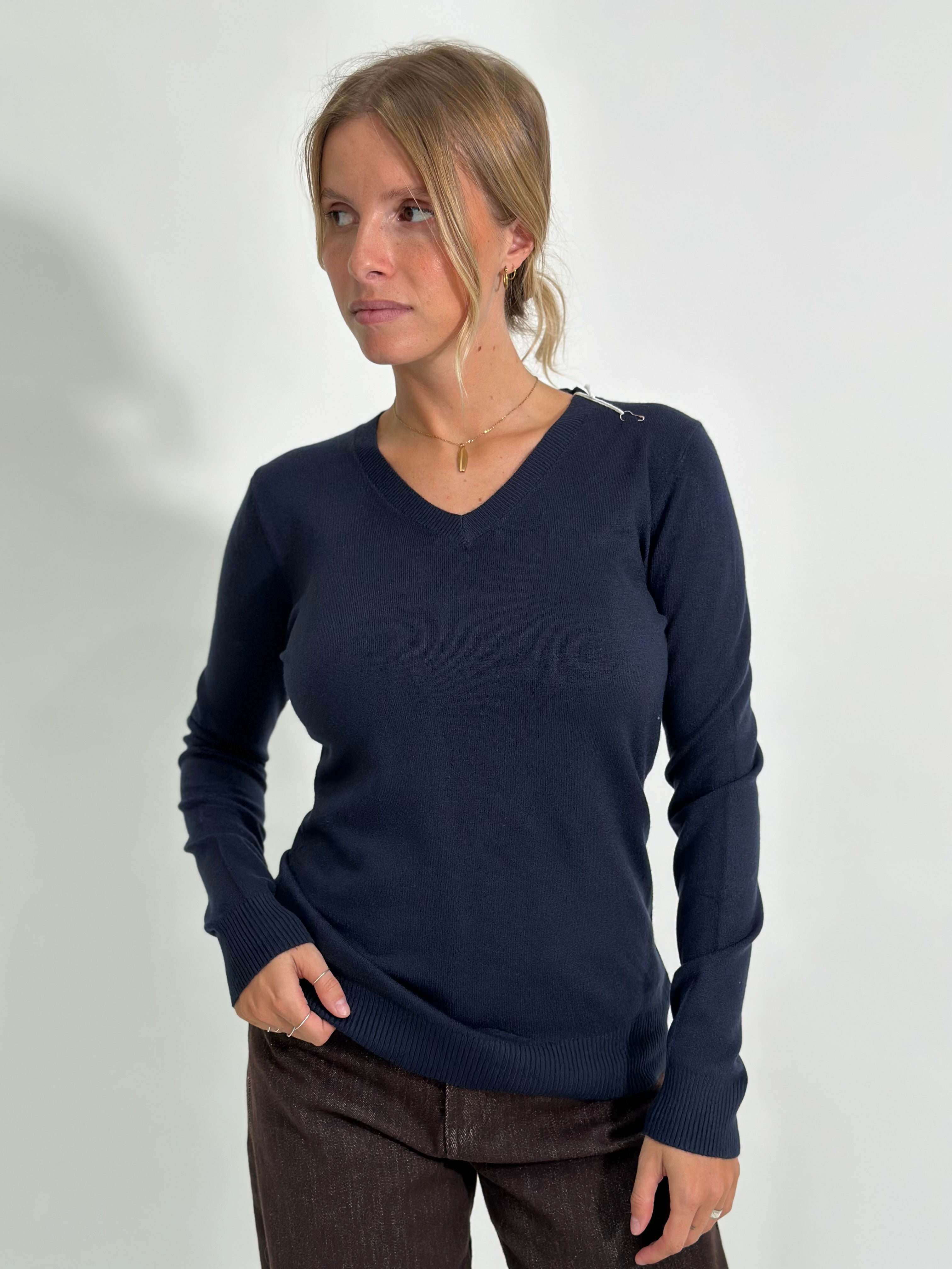 Maglia scollo a V basic 1018 3+1 OMAGGIO