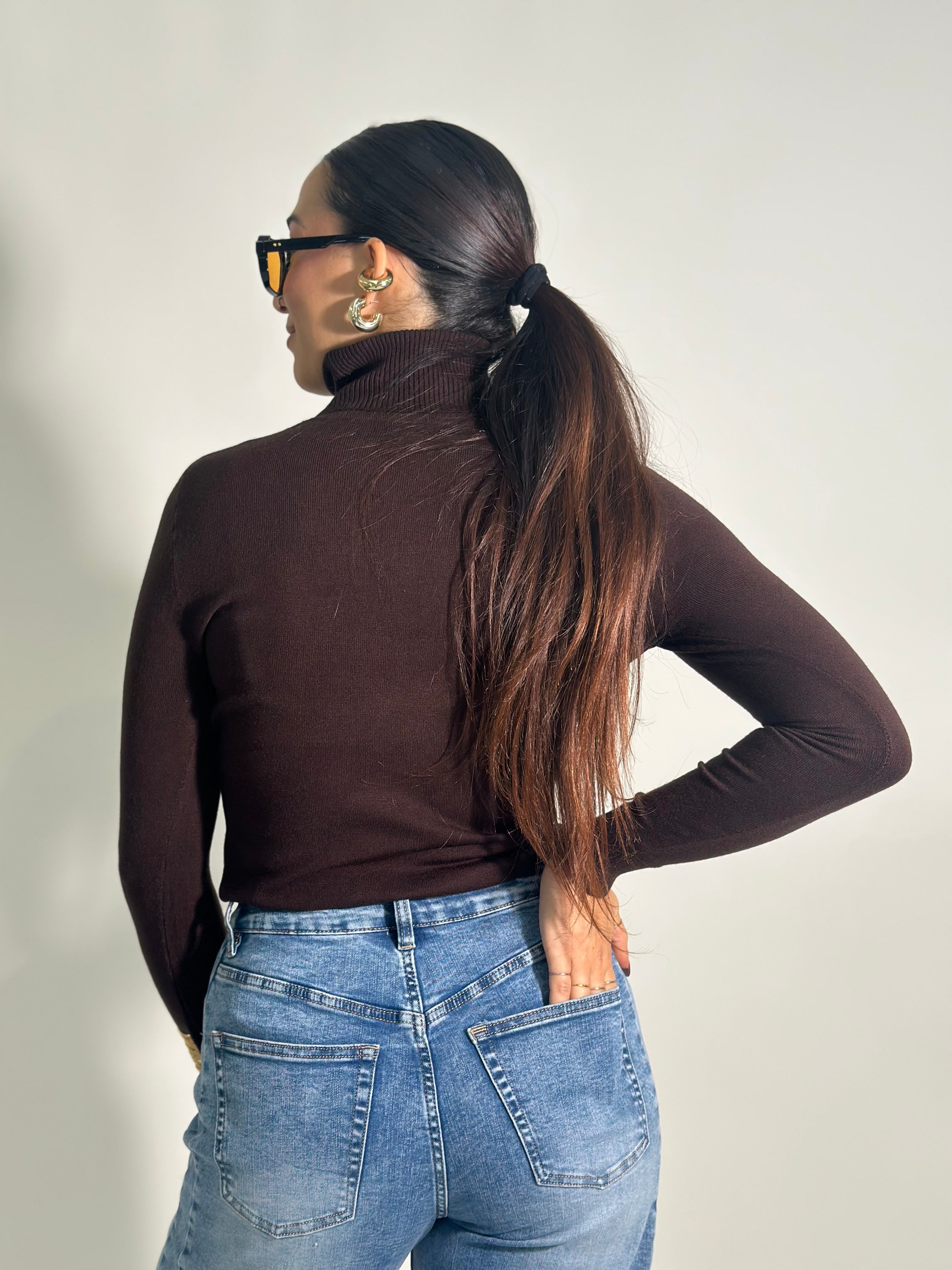 Maglia dolcevita basic