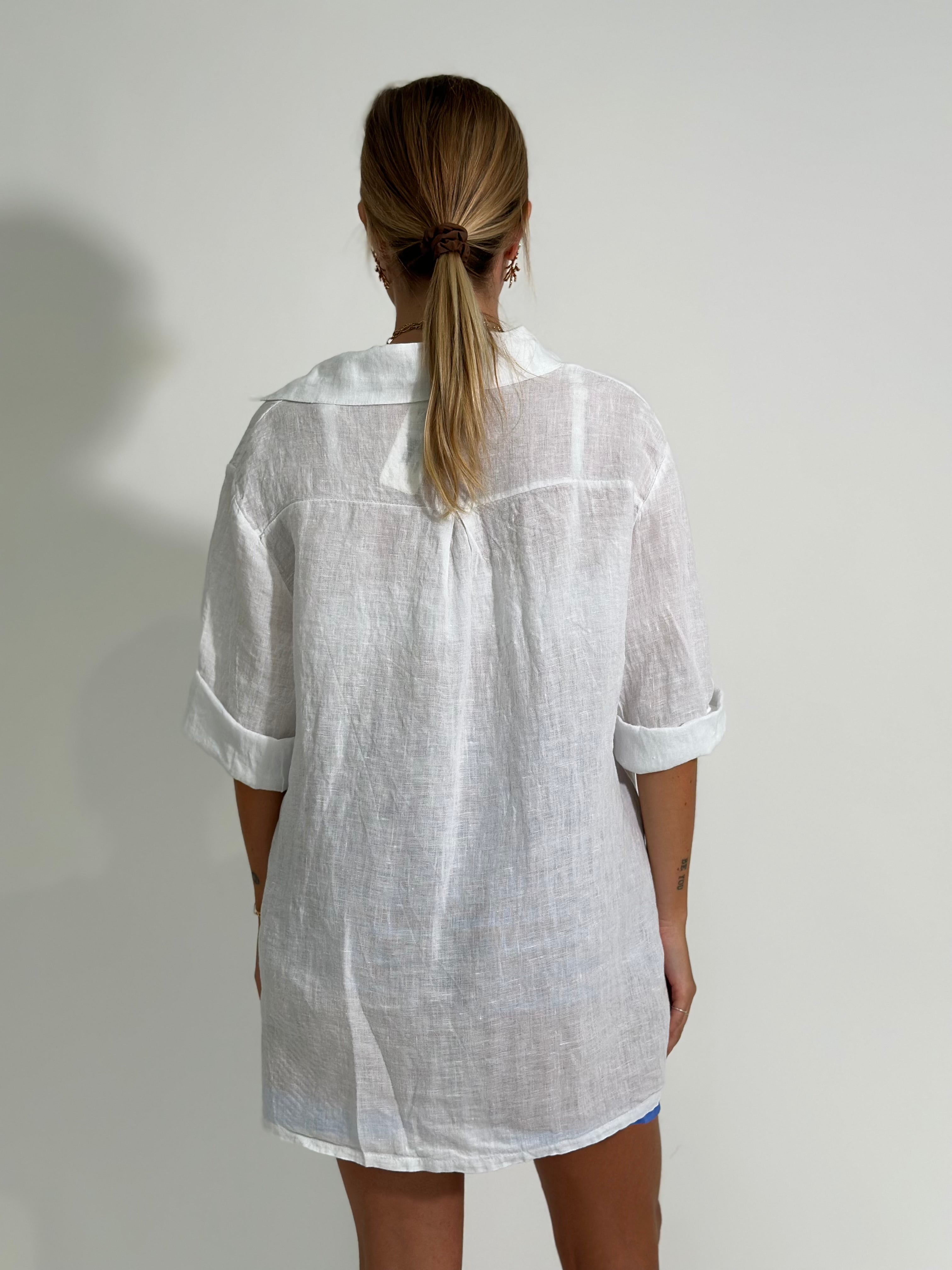 Camicia lino 100% 1789