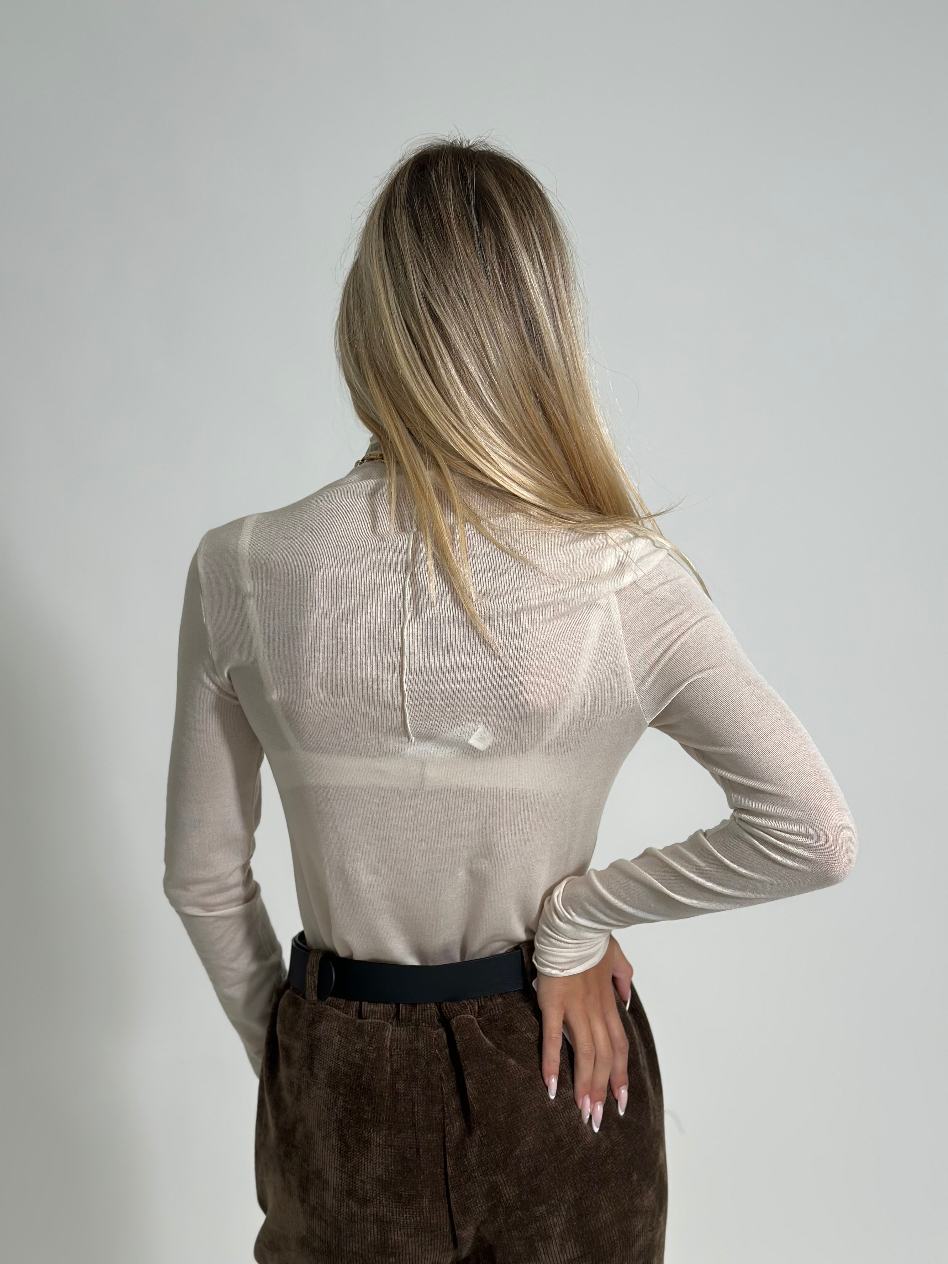 Maglia lupetto basica ME3X004