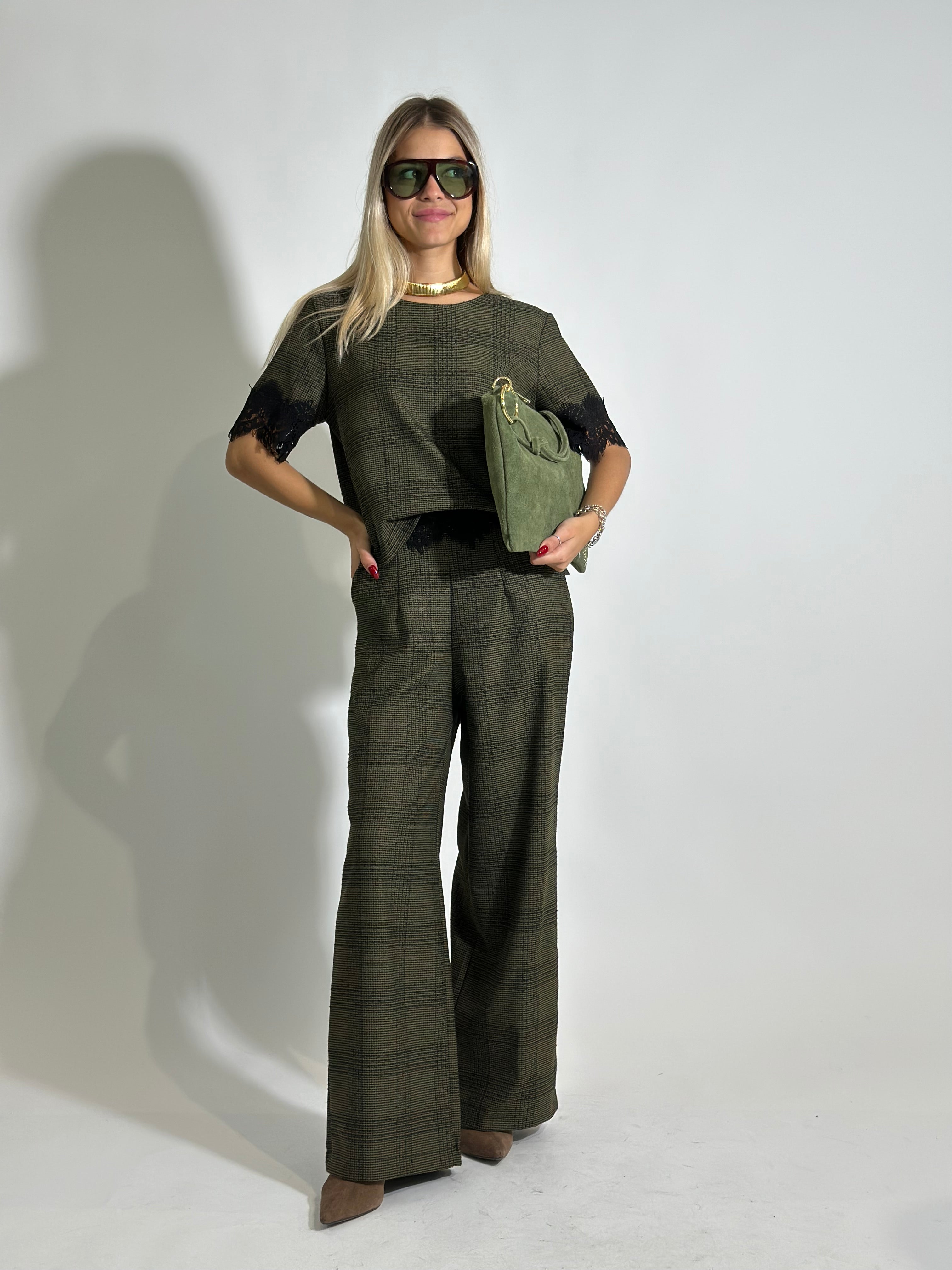 Completo madras 6753 VERDE