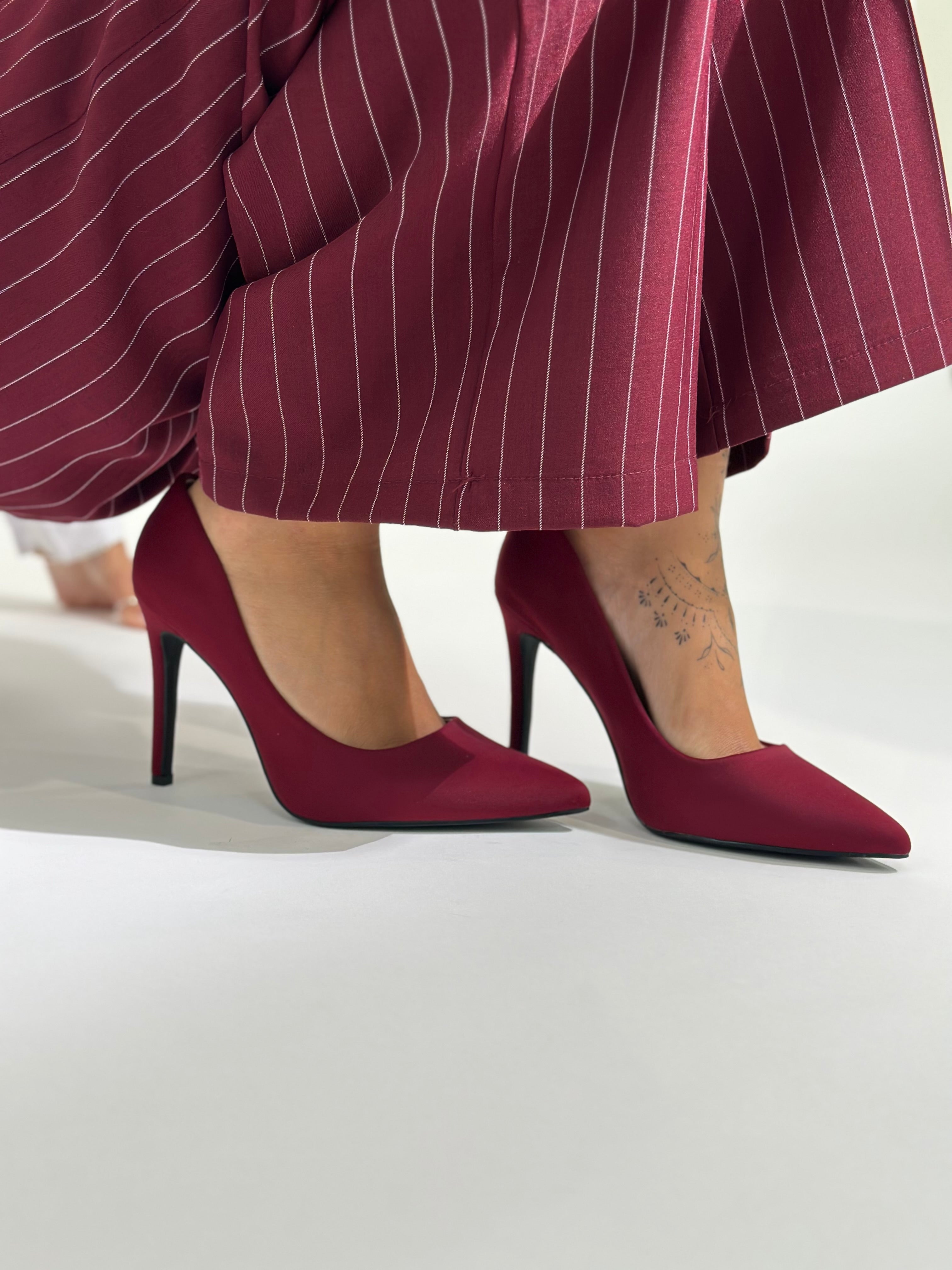 Décolleté A30-189 BURGUNDY