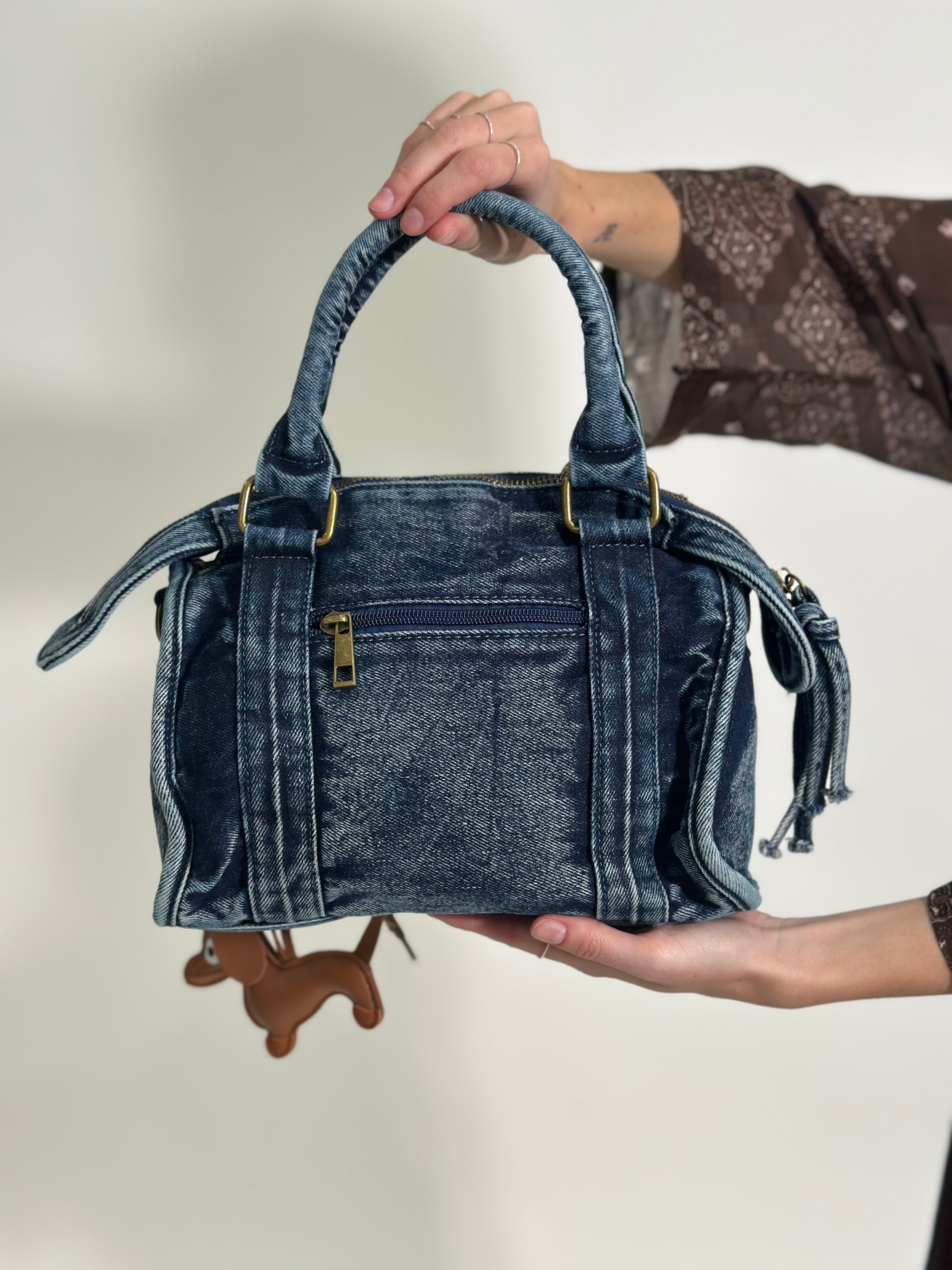 Borsa jeans 9780 AZZURRO