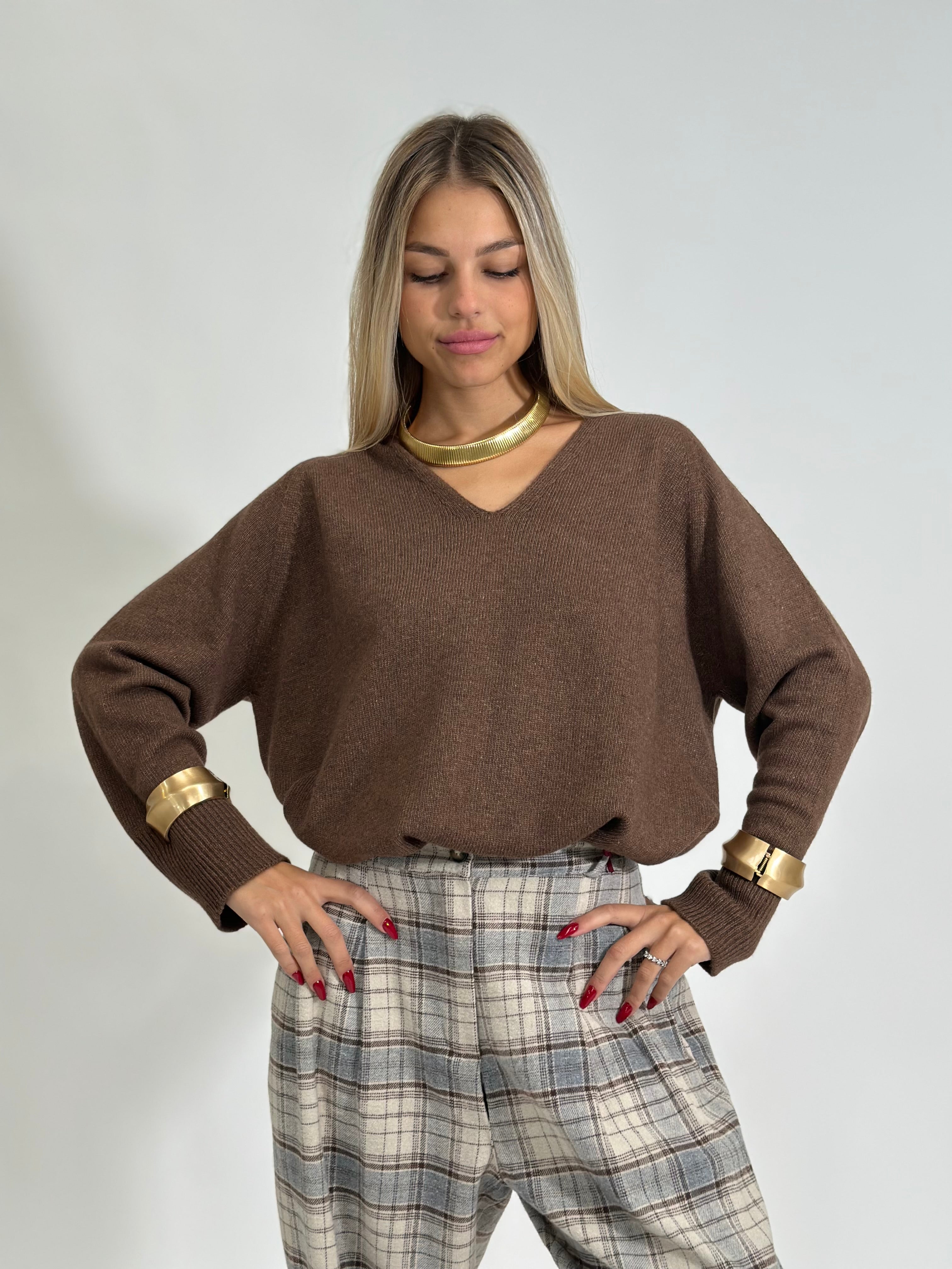 Maglia Cashmere 6617 MORO