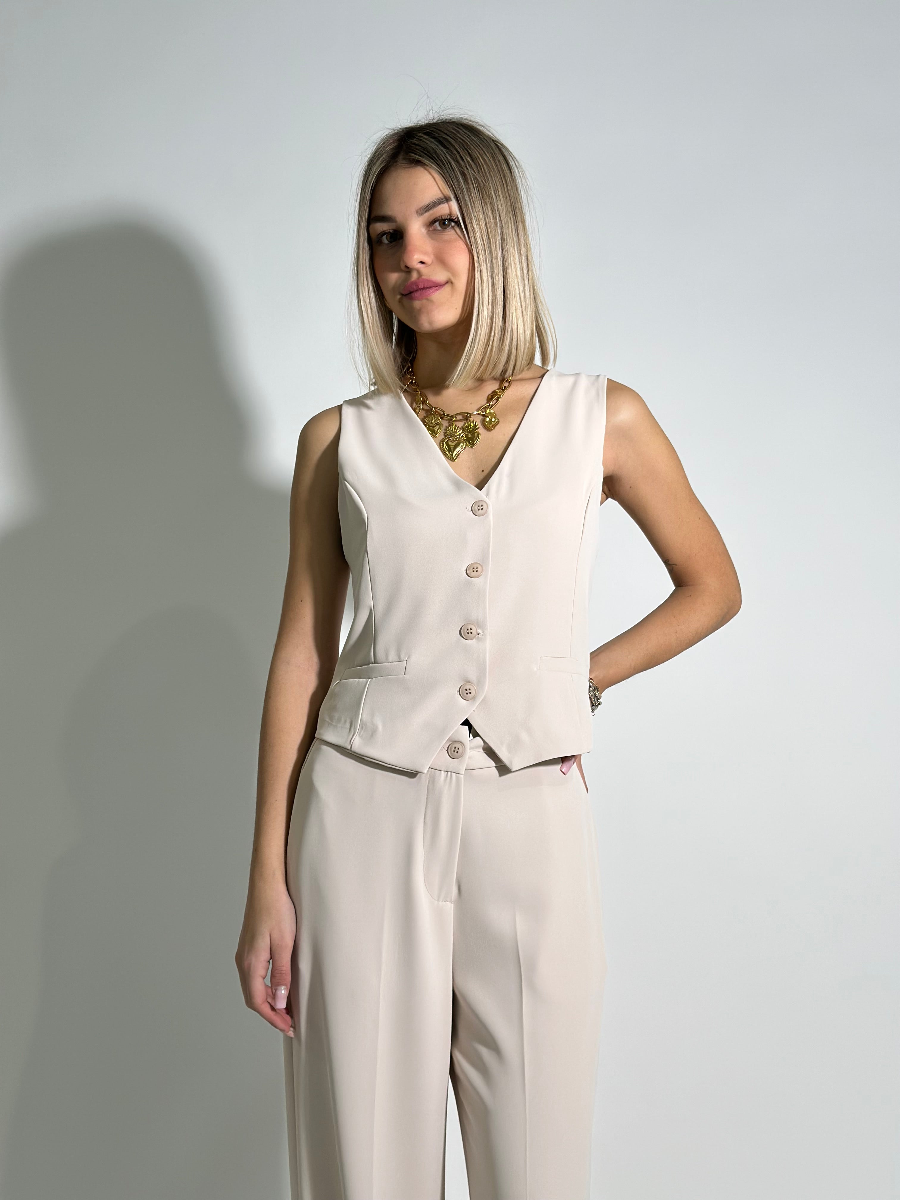 Pantalone birkin fluido 6231