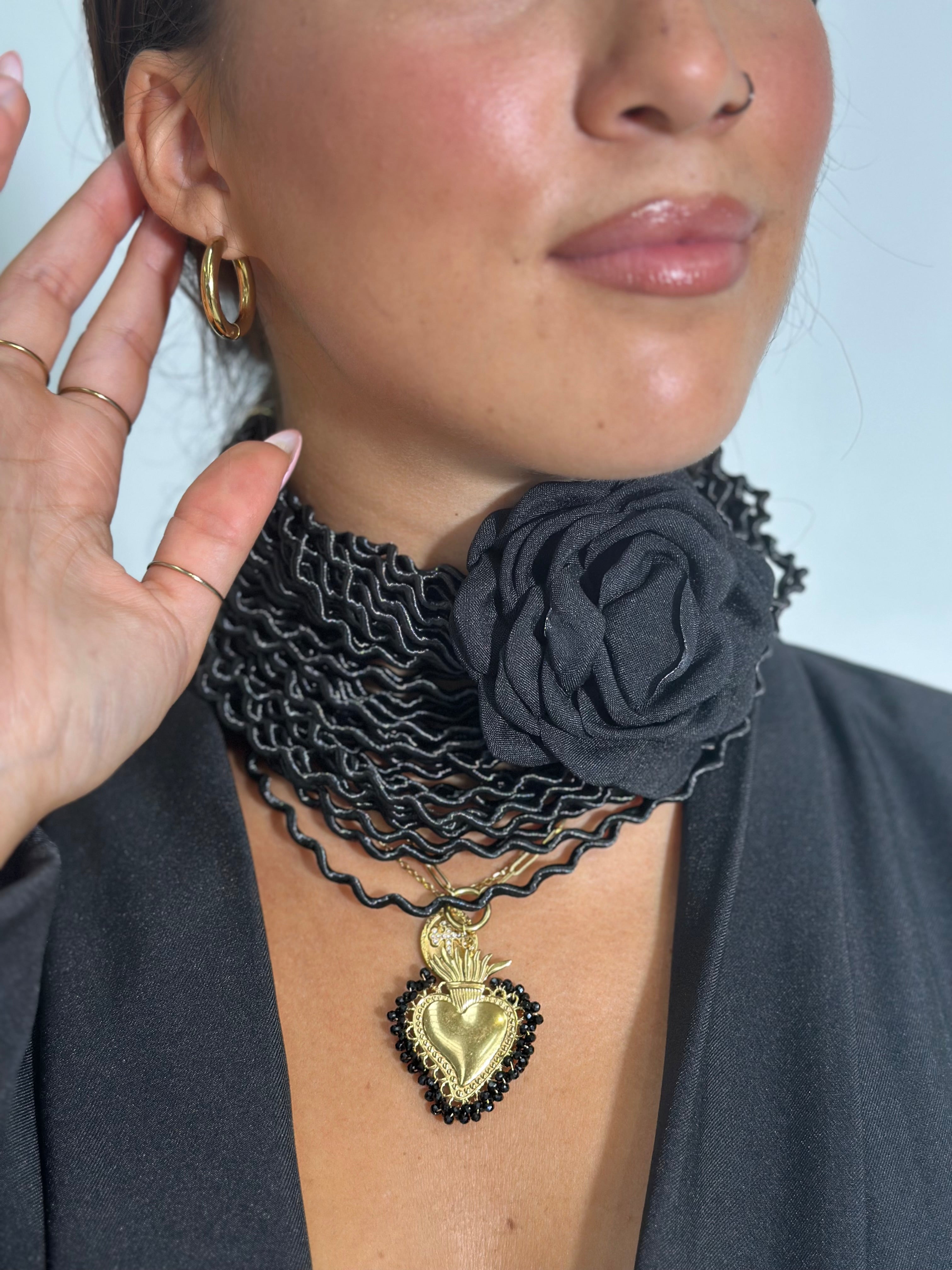 Collana fiore NK9282