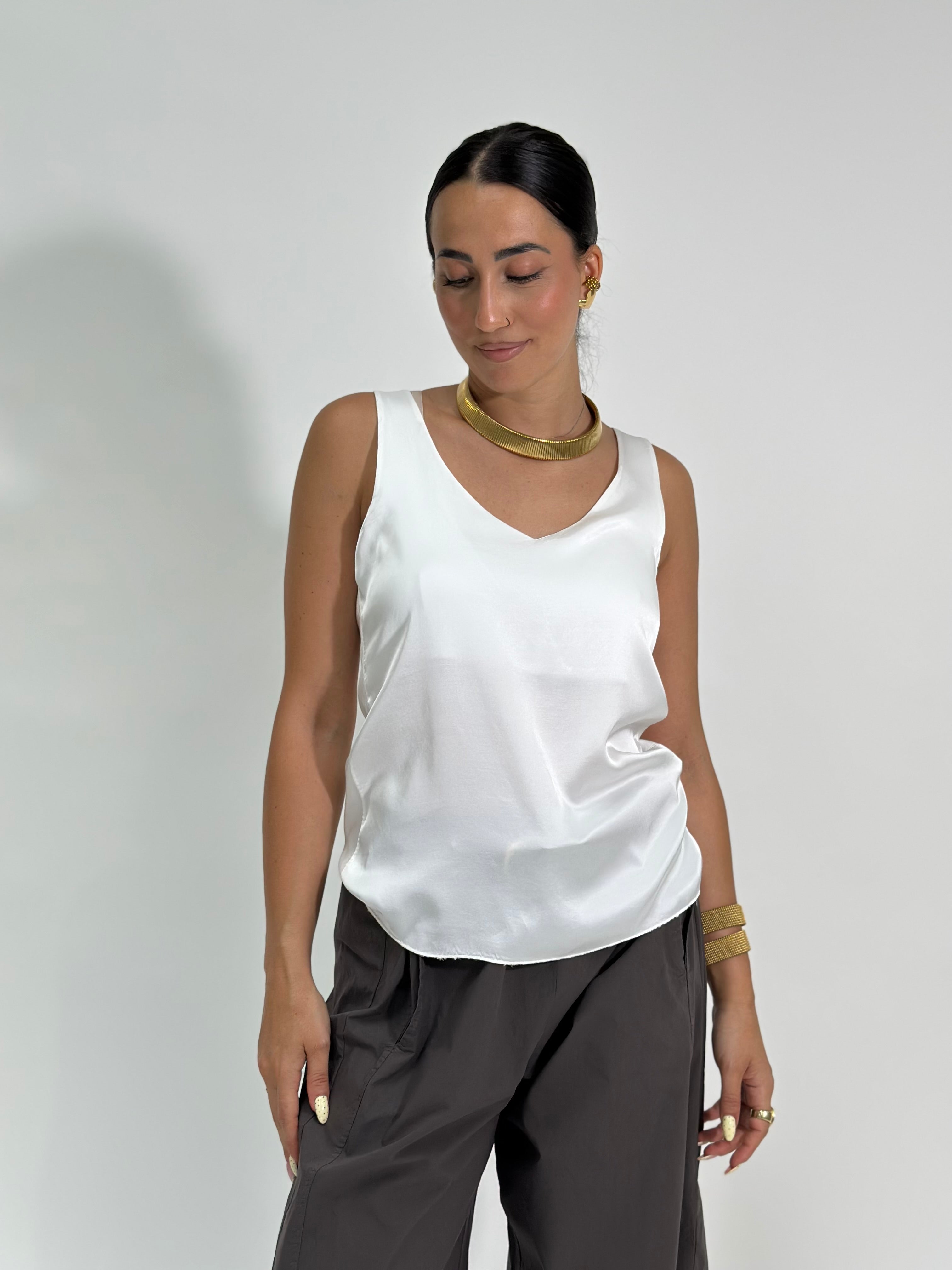 Canotta satin 10728 3+1 OMAGGIO