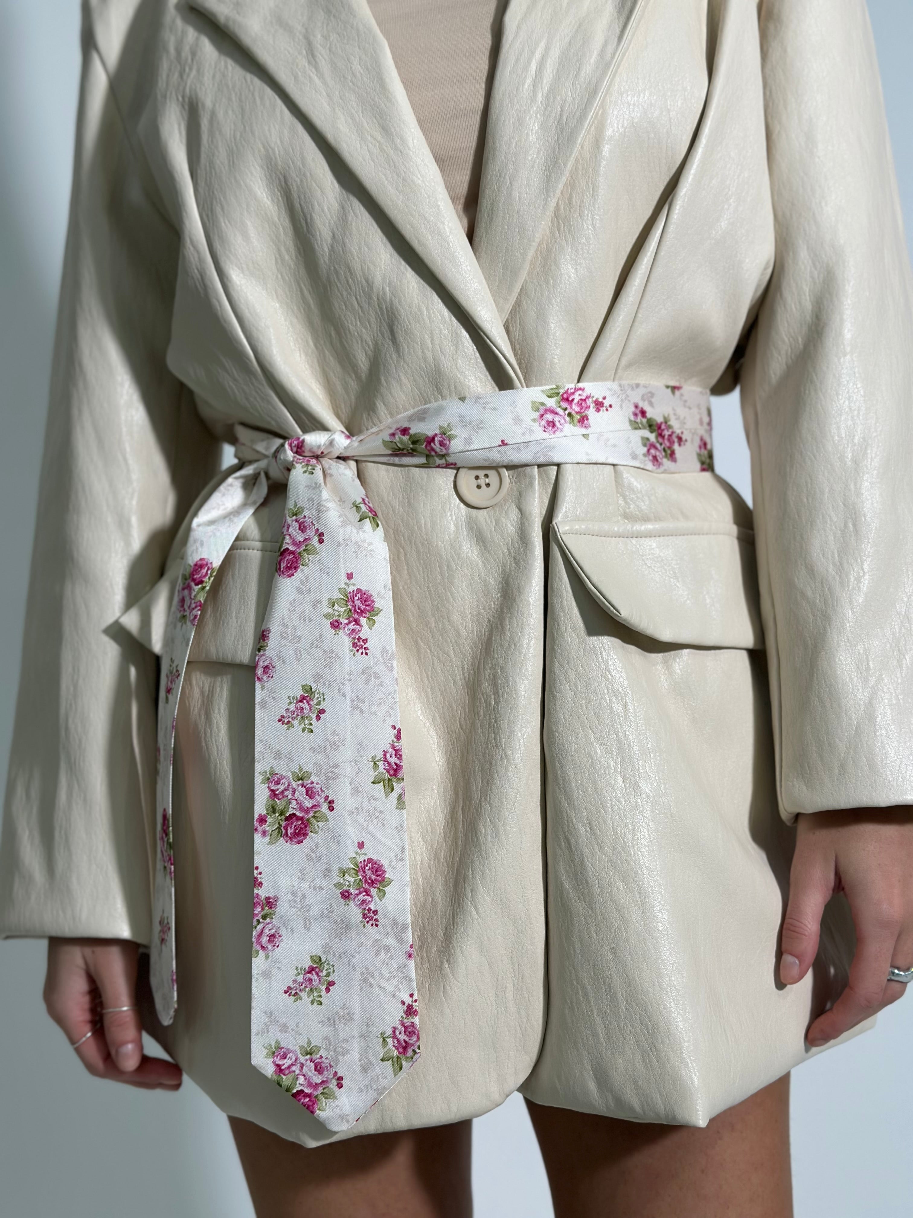 Giacca effetto stropicciato 19305