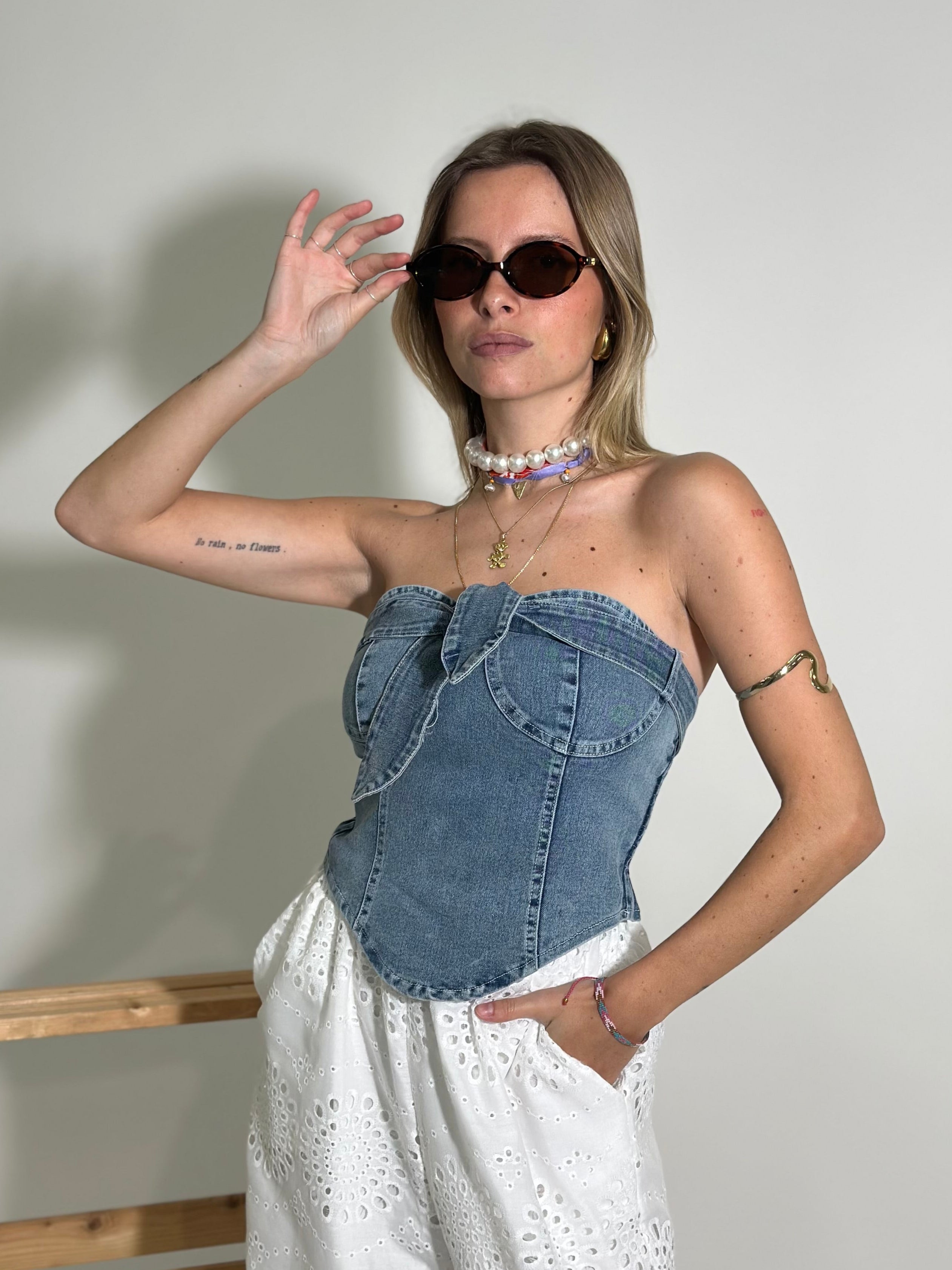 Top denim 9622