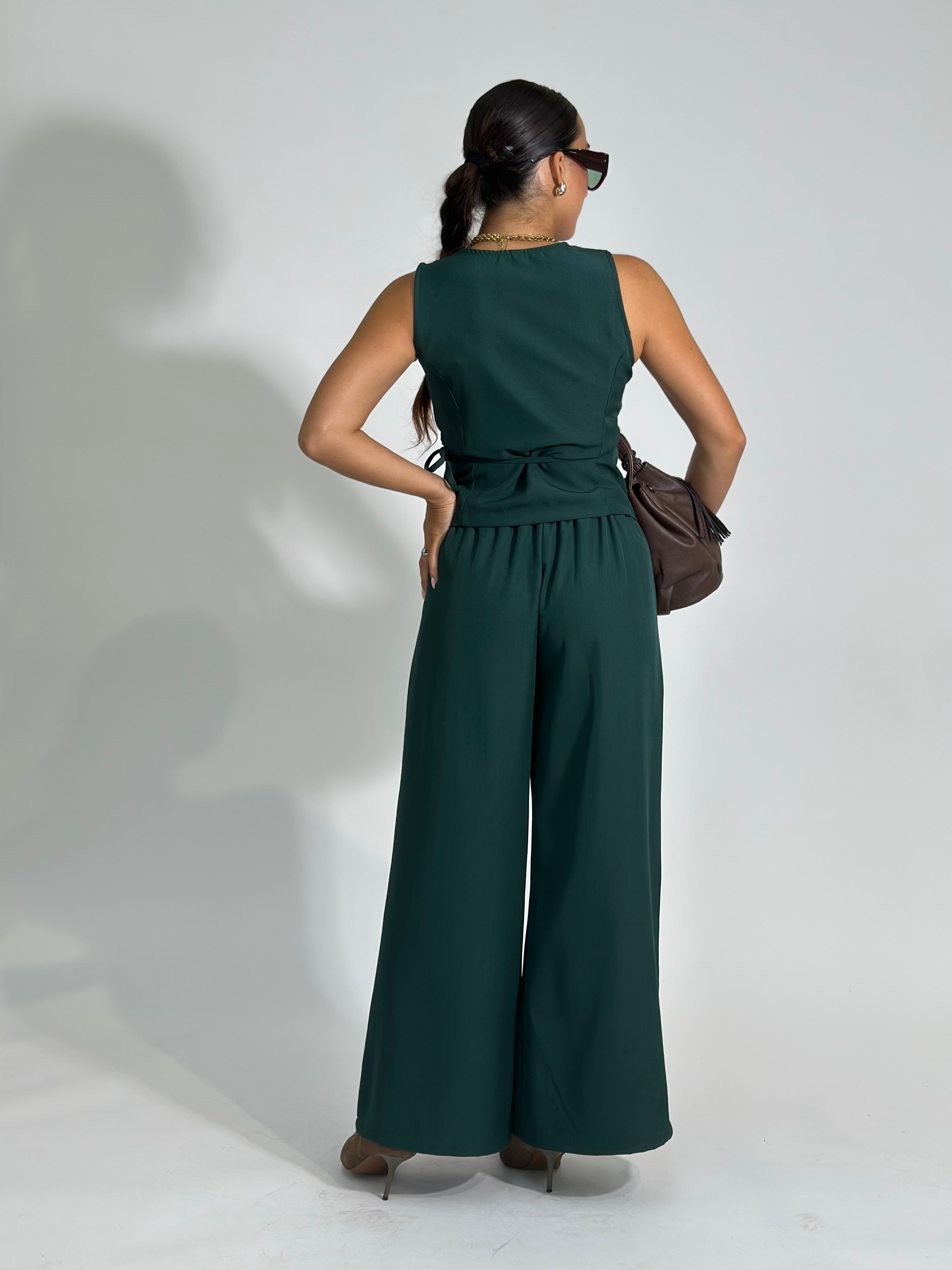 Completo gilet 5181 VERDE