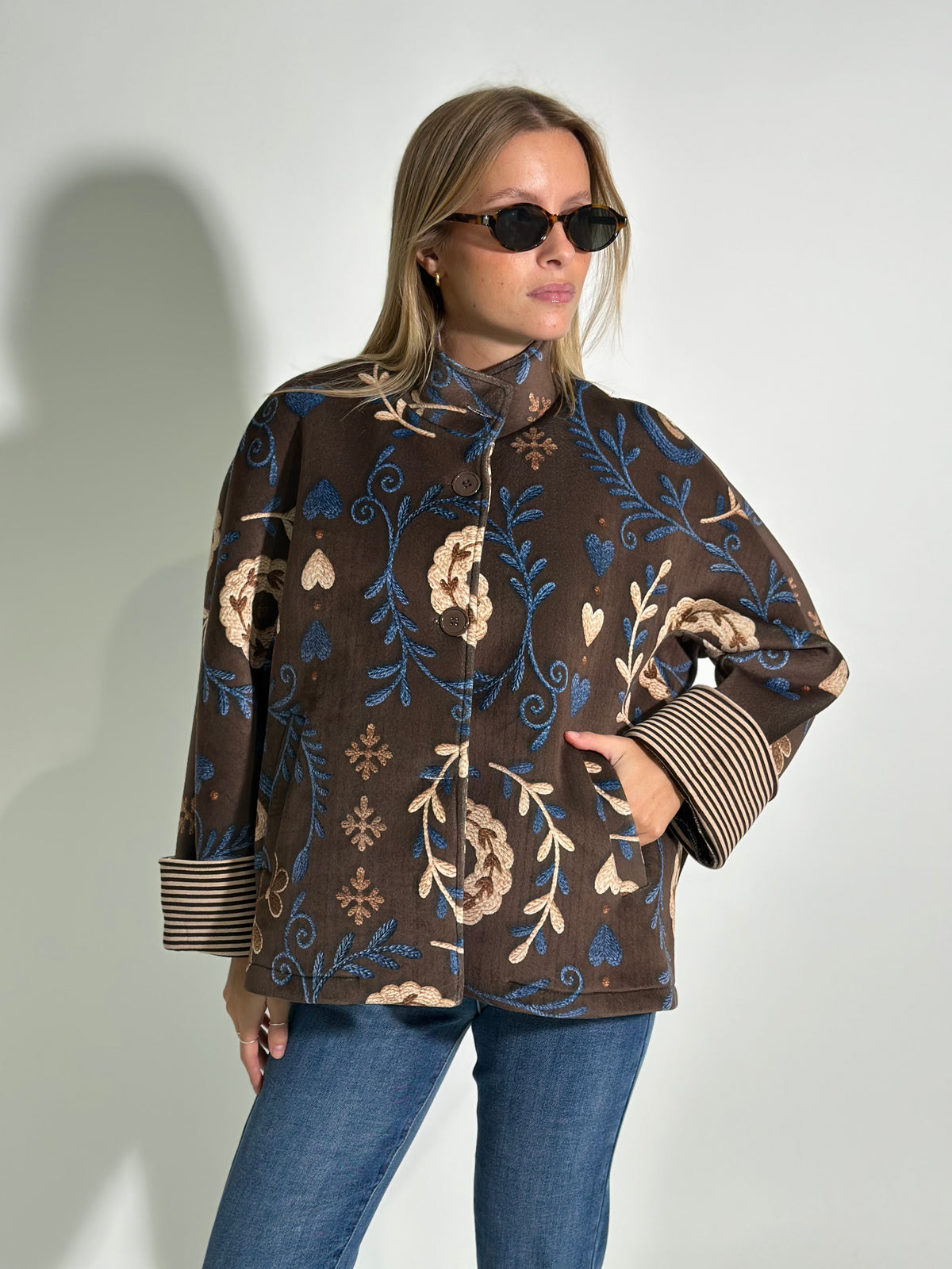 Giacca neoprene fantasia 2991