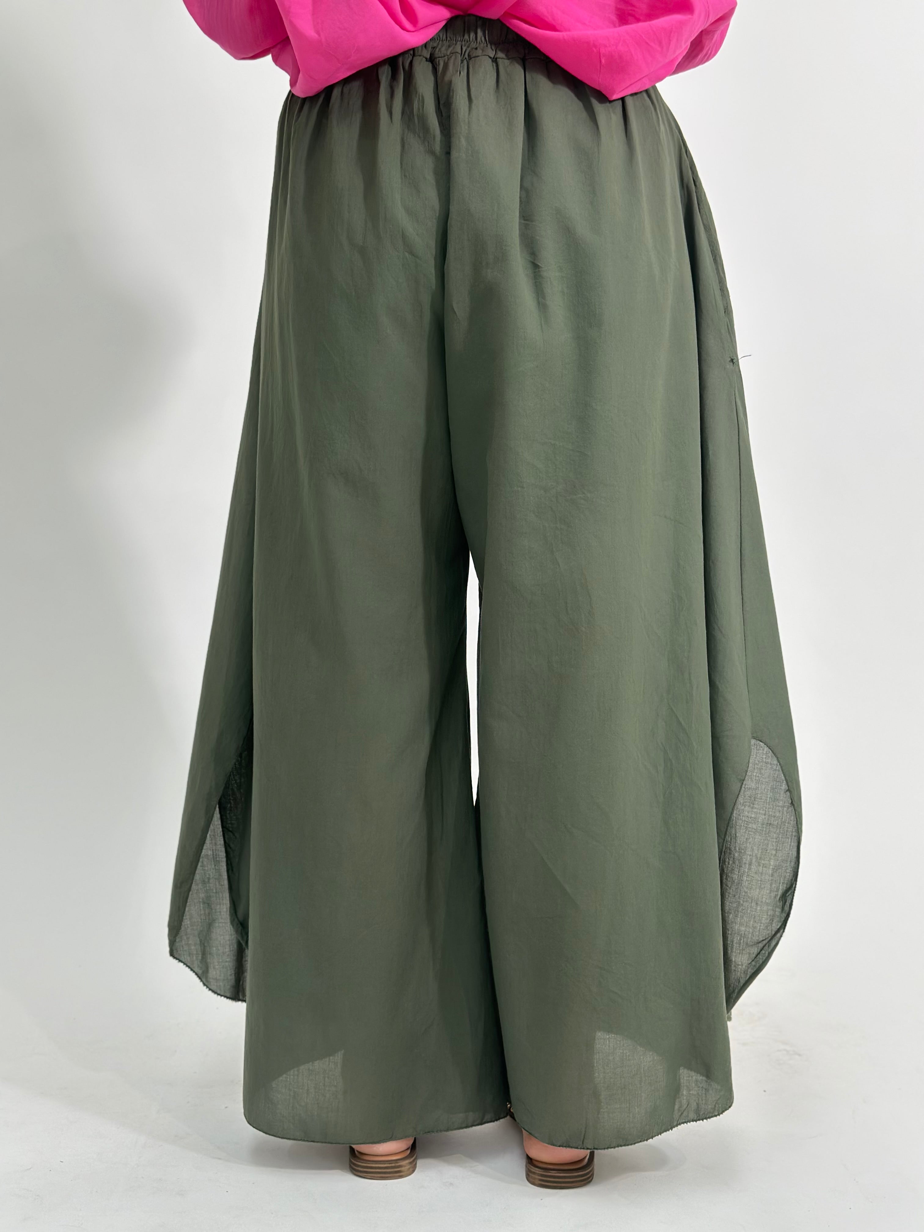 Pantapalazzo mussola 11262 VERDE