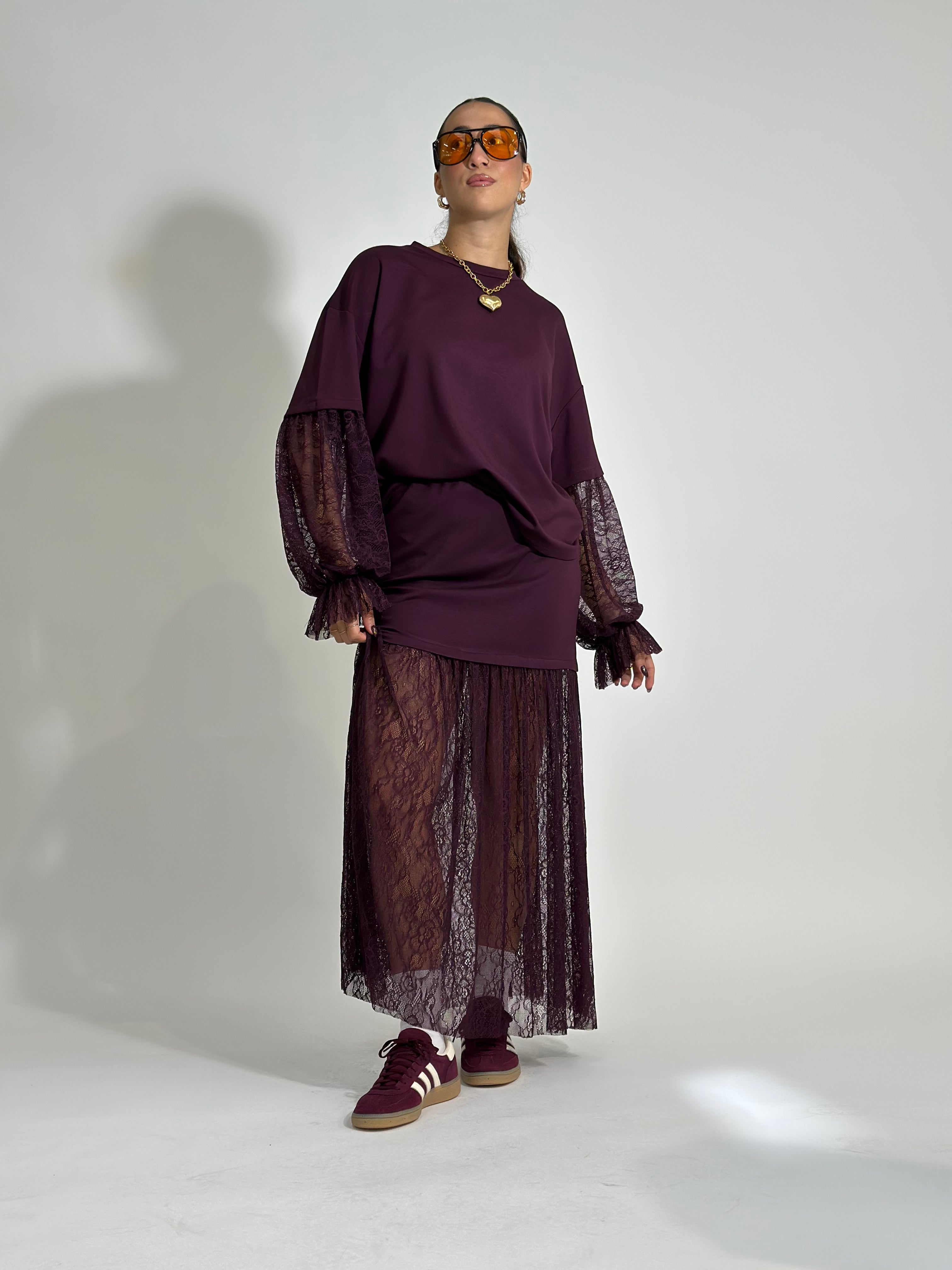 Gonna twin pizzo 55727 BURGUNDY