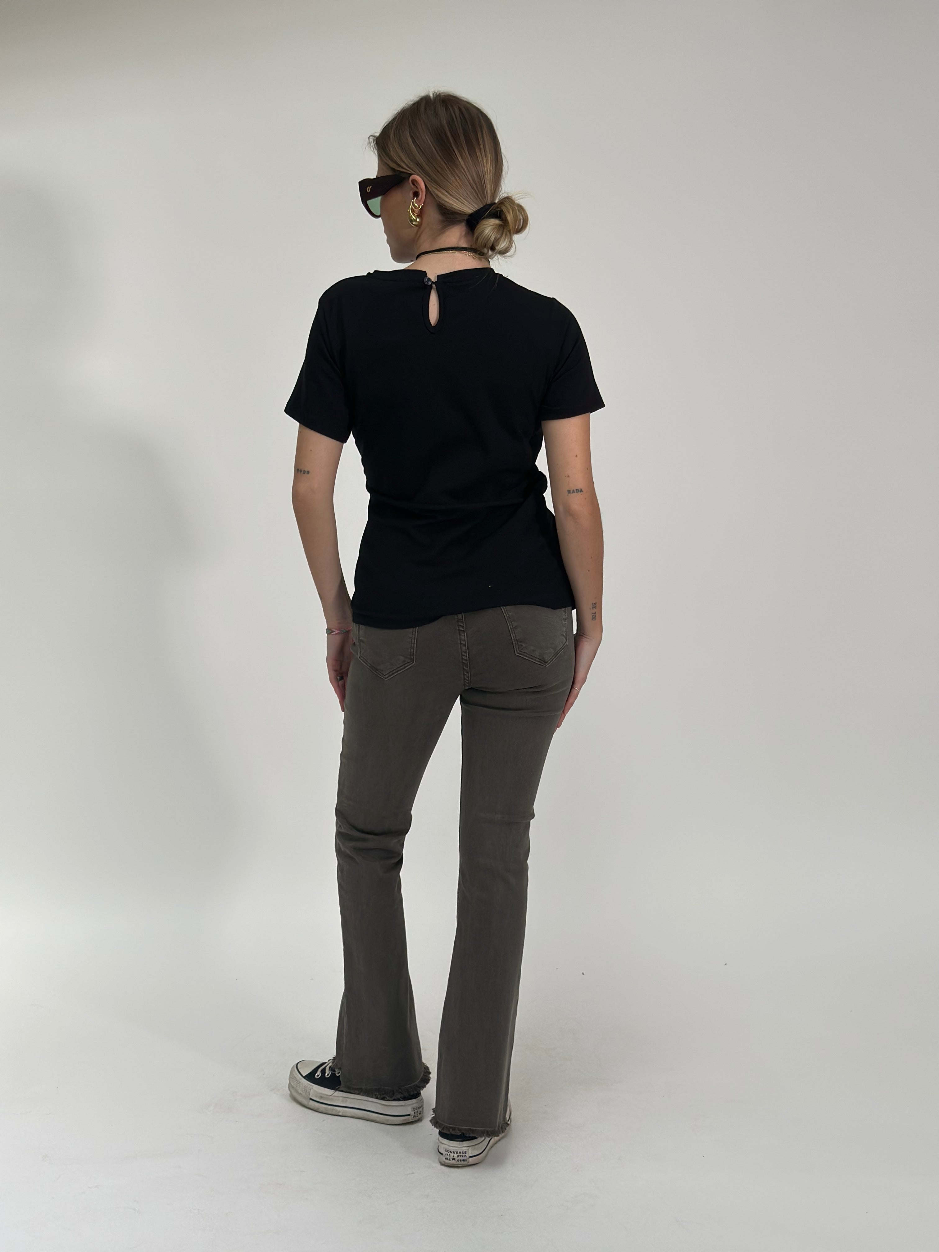 Pantalone trombetta 6826 MOCHA