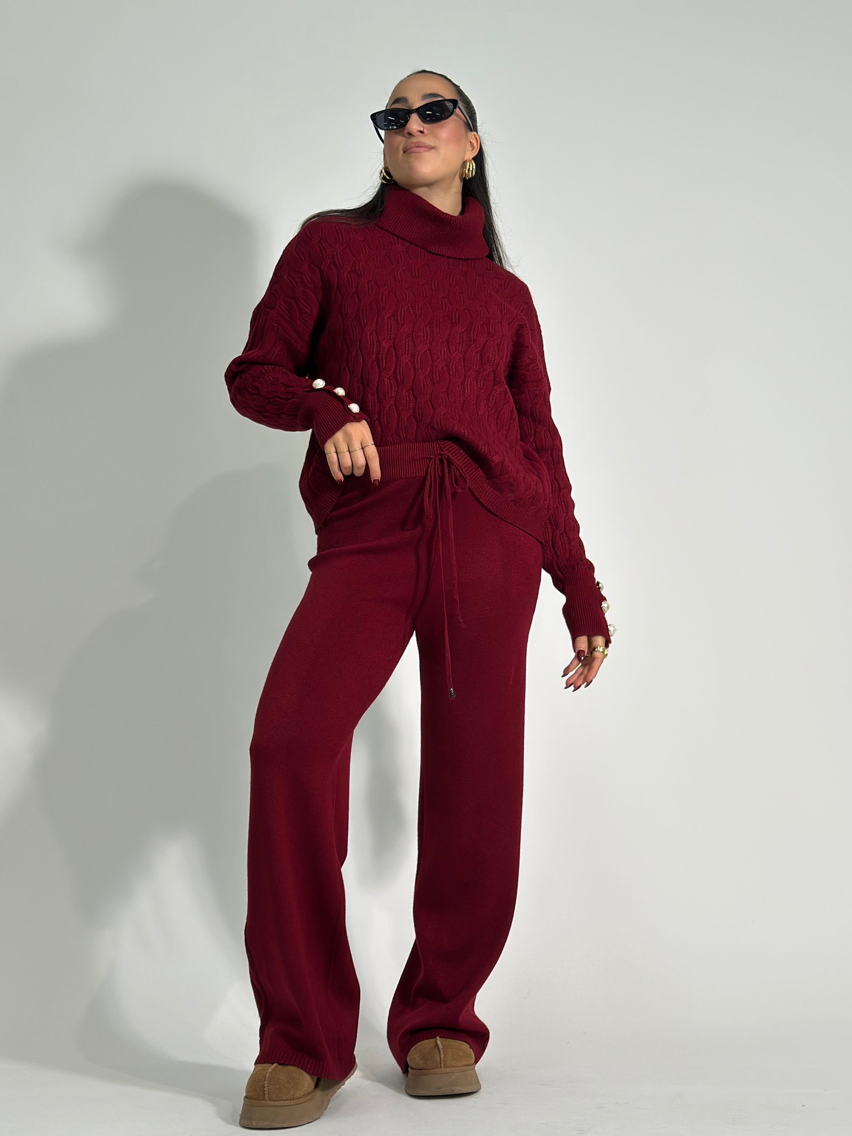 Completo maglia bottoni C648