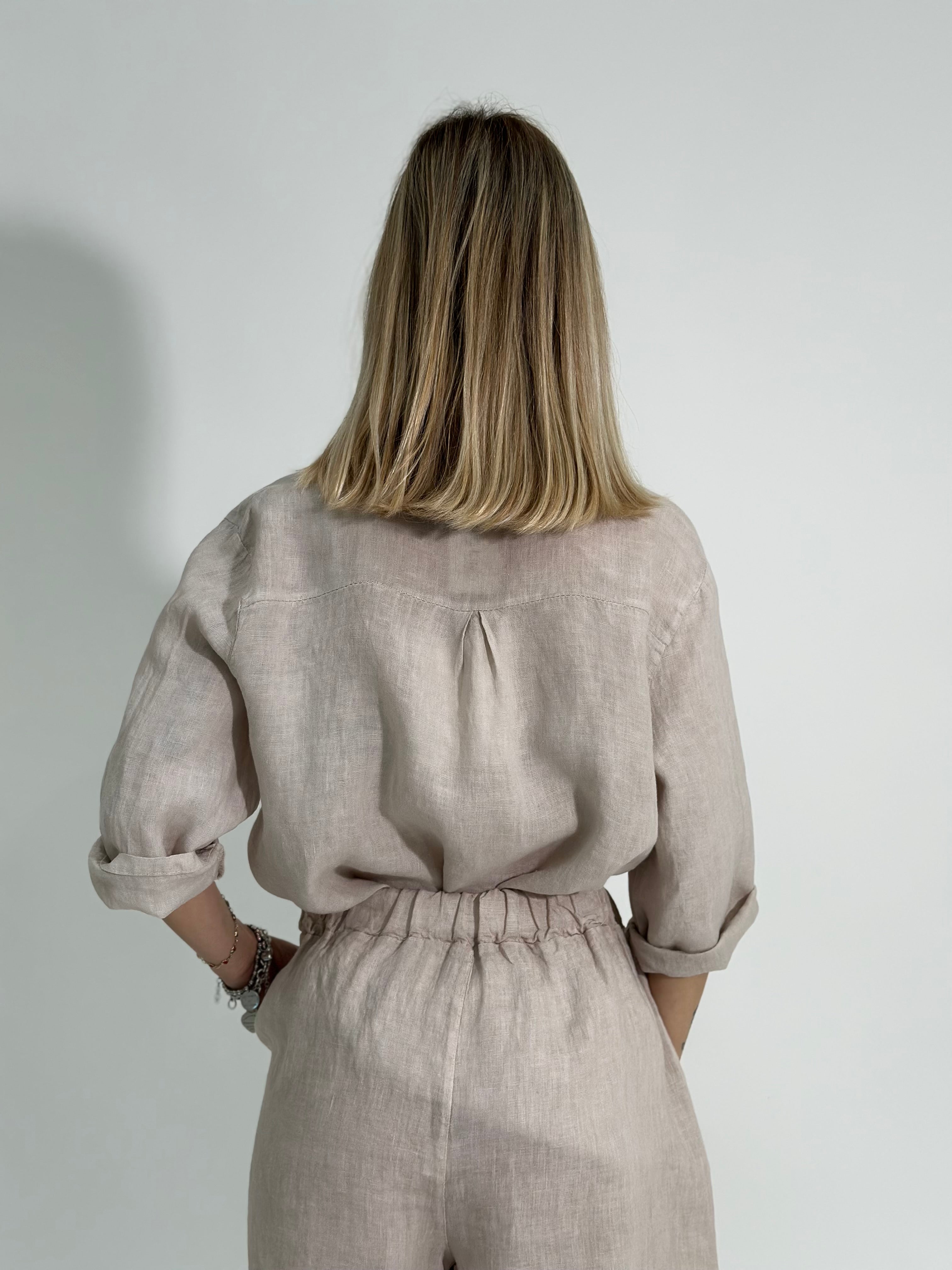 Camicia lino 100% 1789