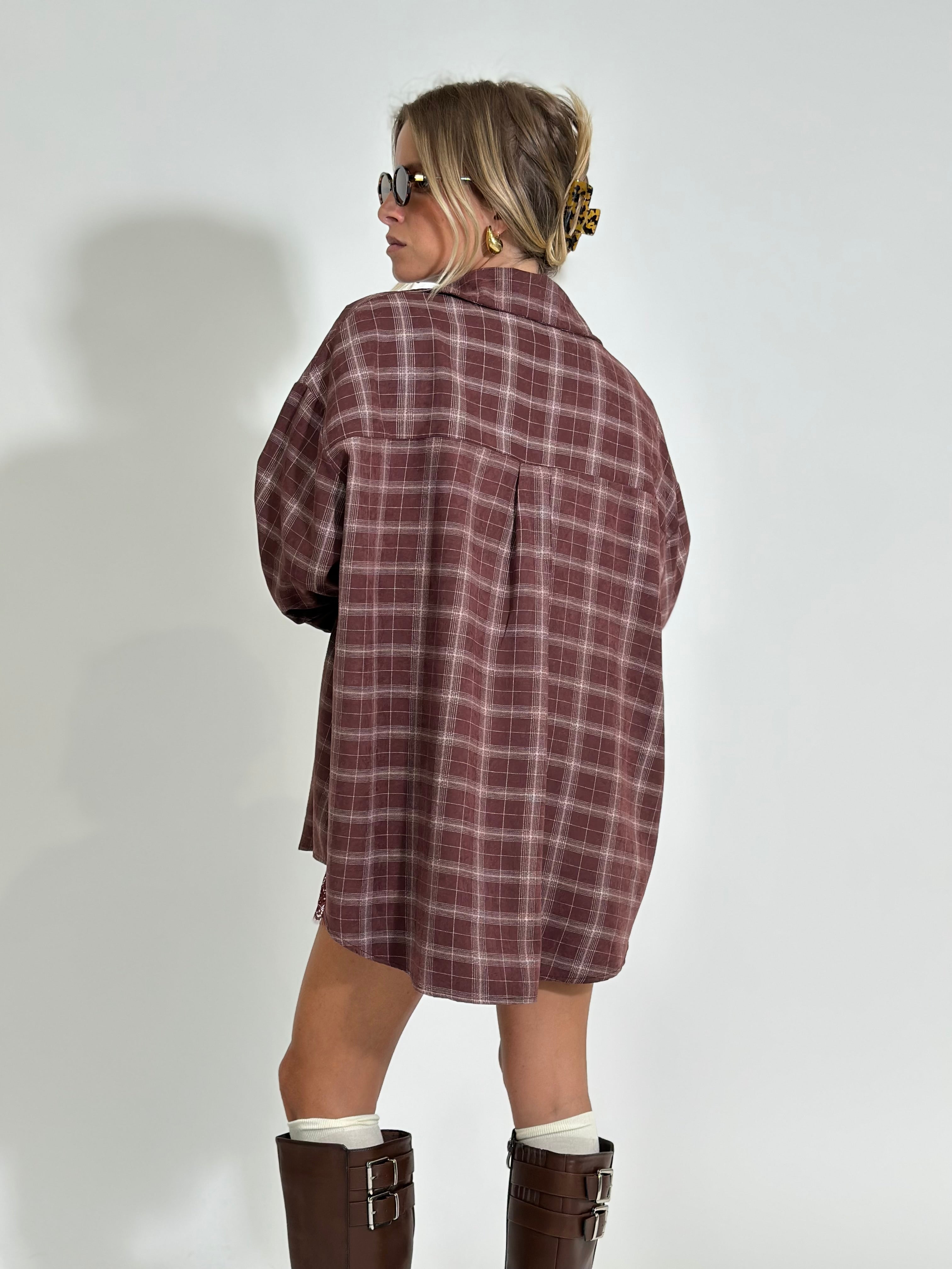 Camicia check 51338