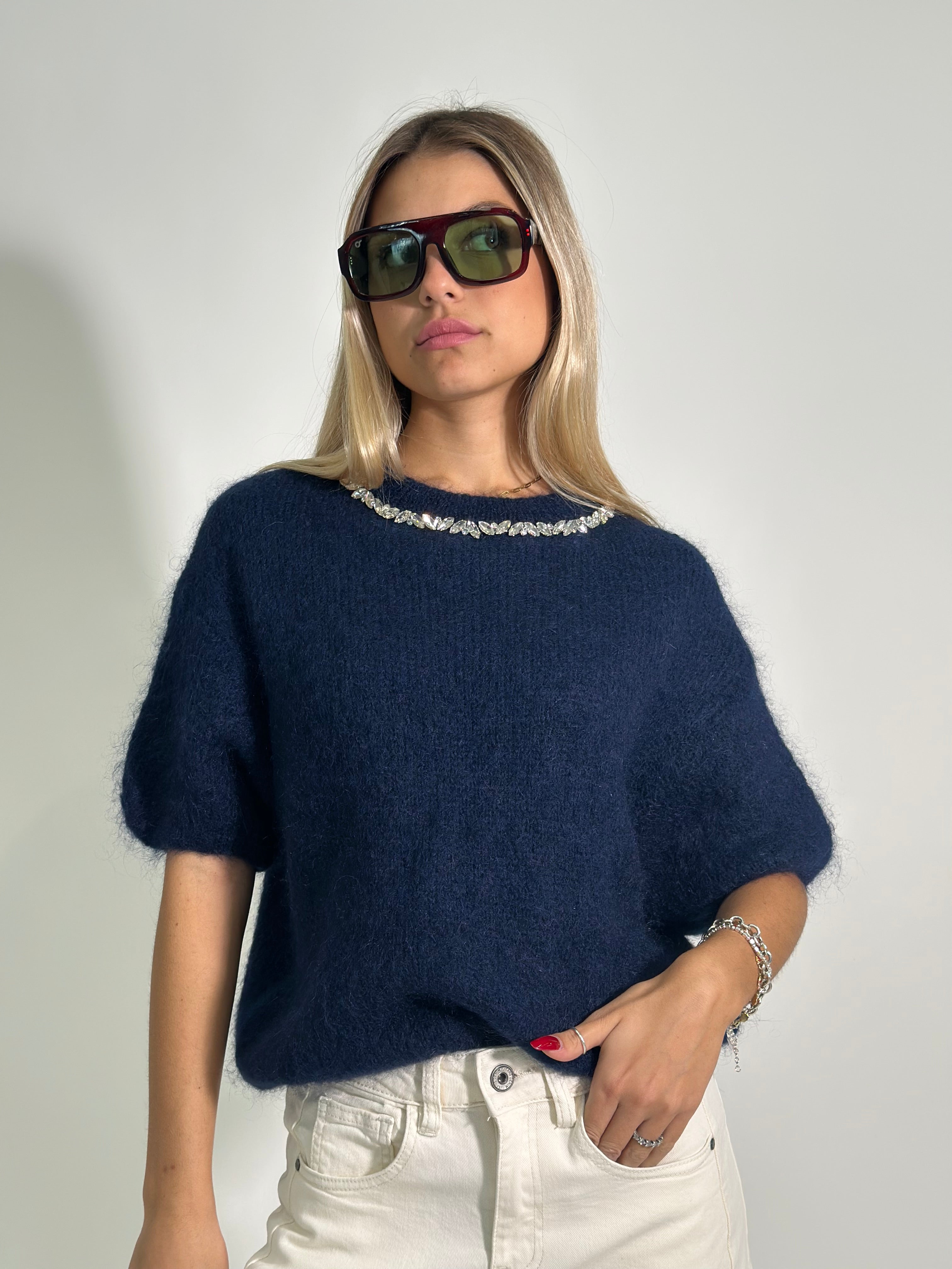 Maglia cristalli 3802