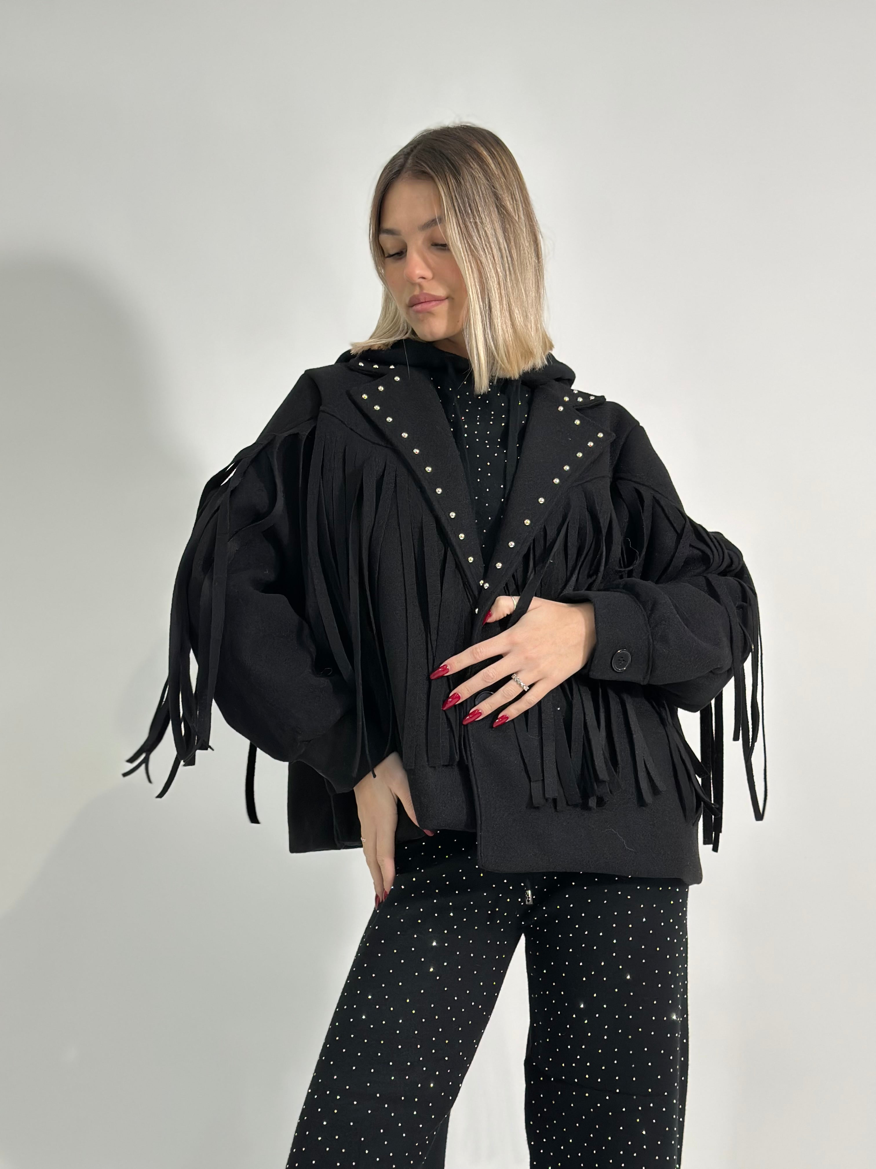 Giacca frange A11944