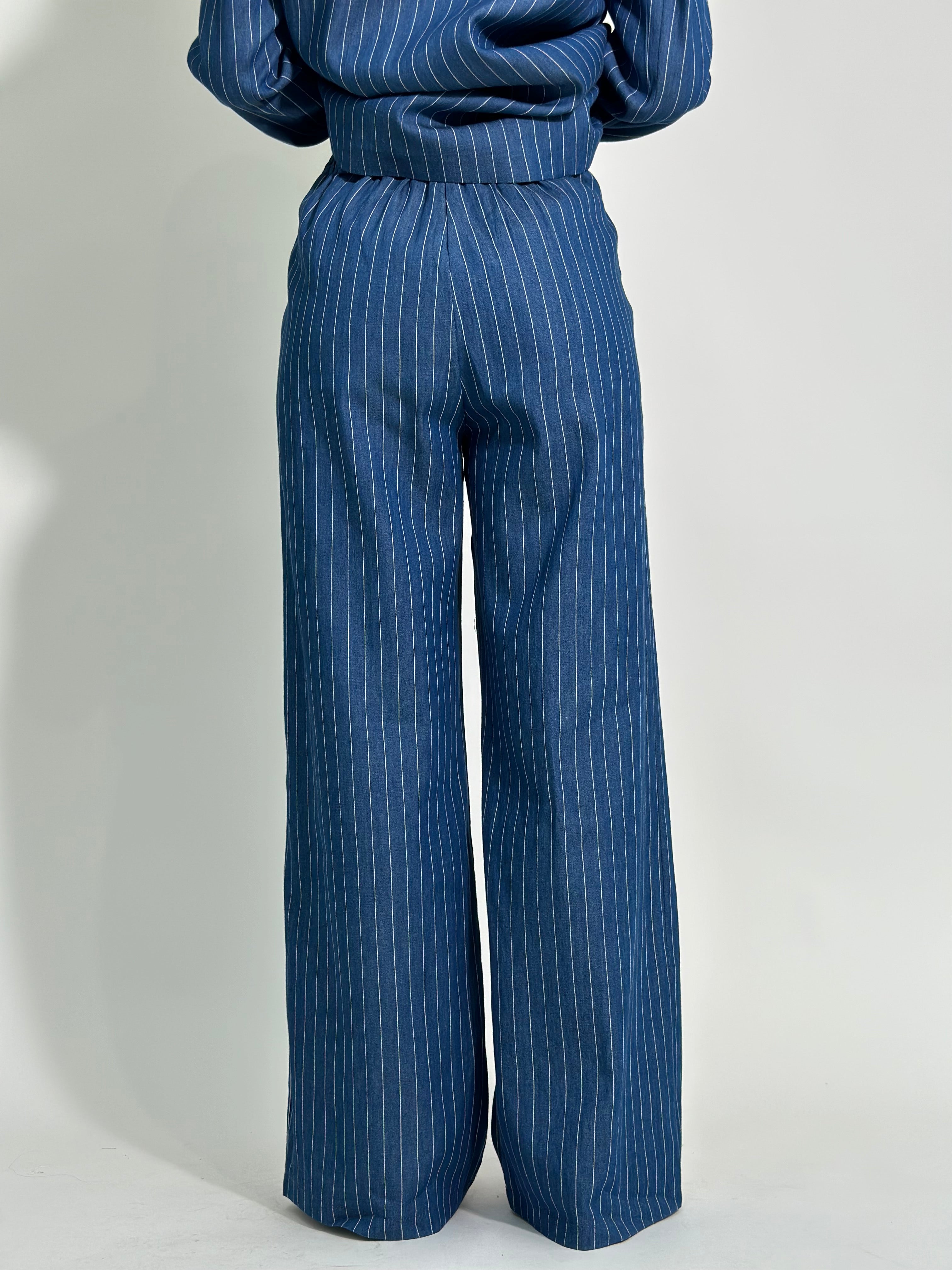 Pantalone gessato 3570