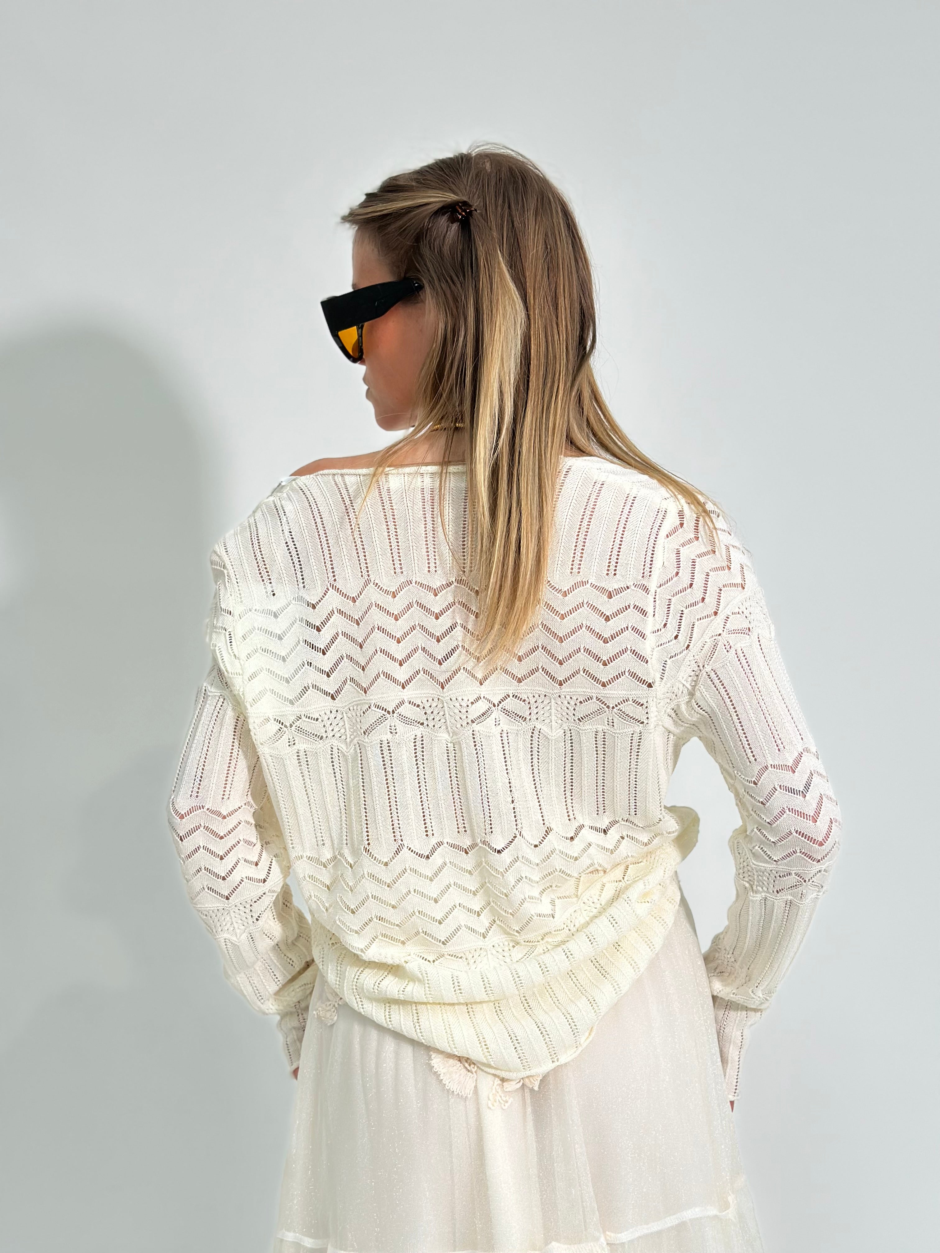 maglia traforata 2607