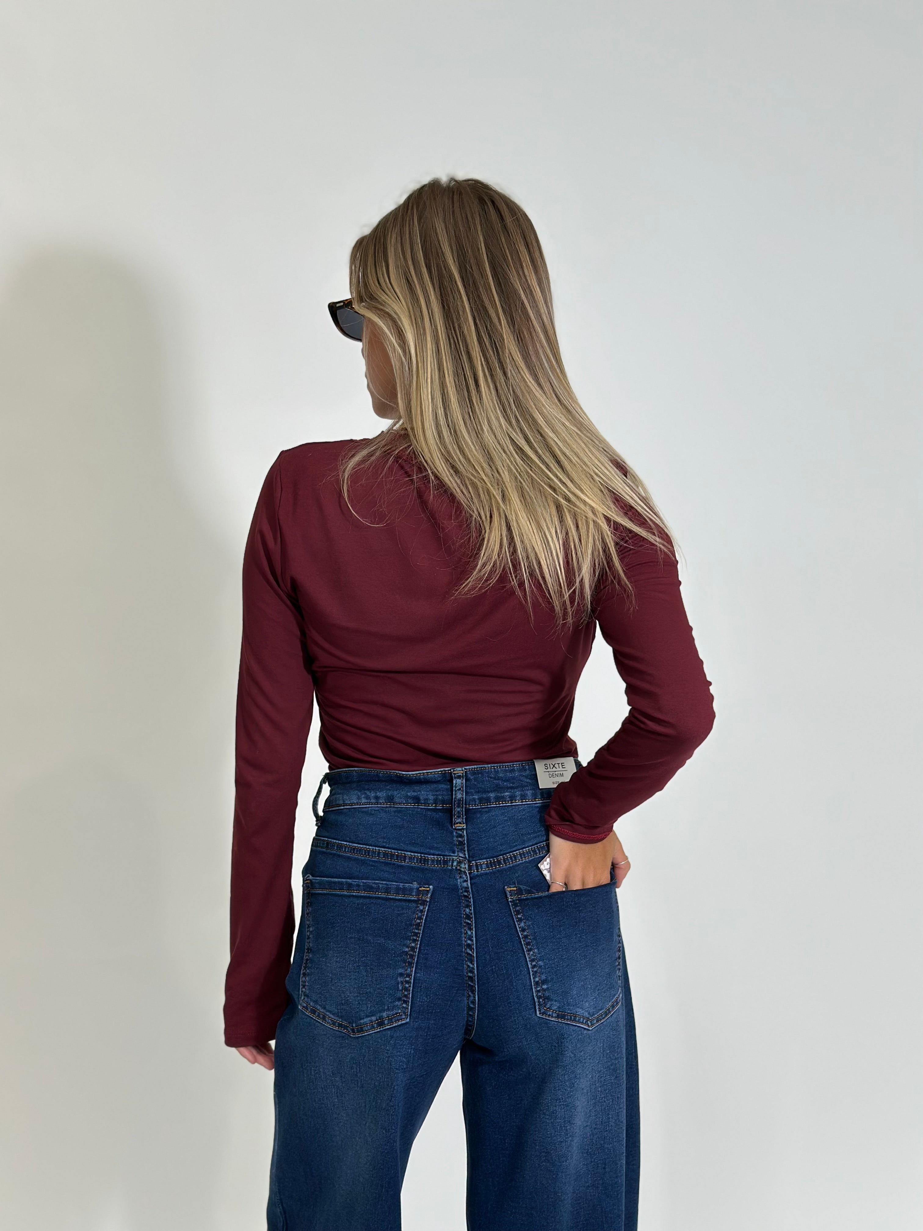 Jeans wide leg C3700