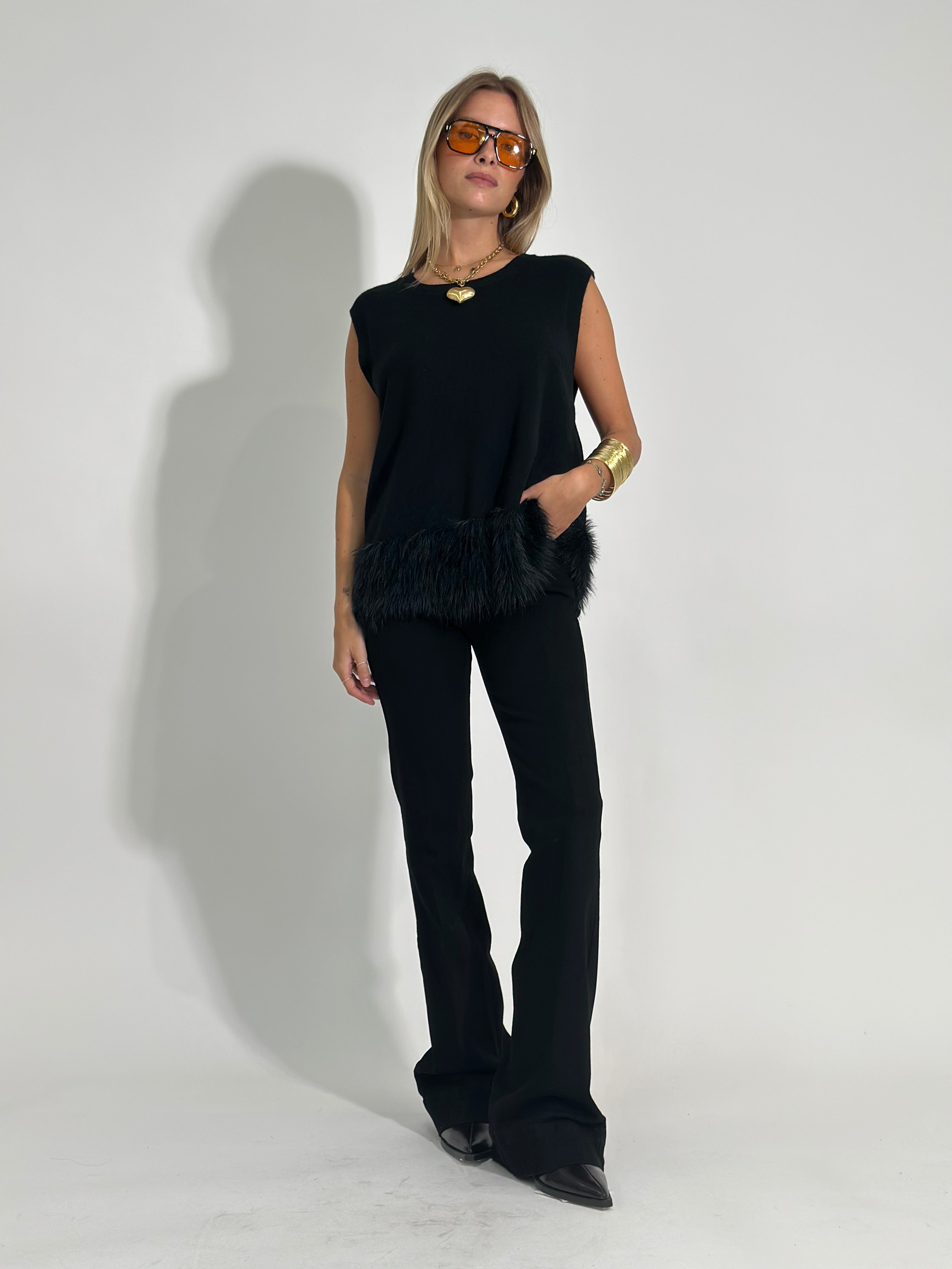 Jeans KM3560-1 NERO