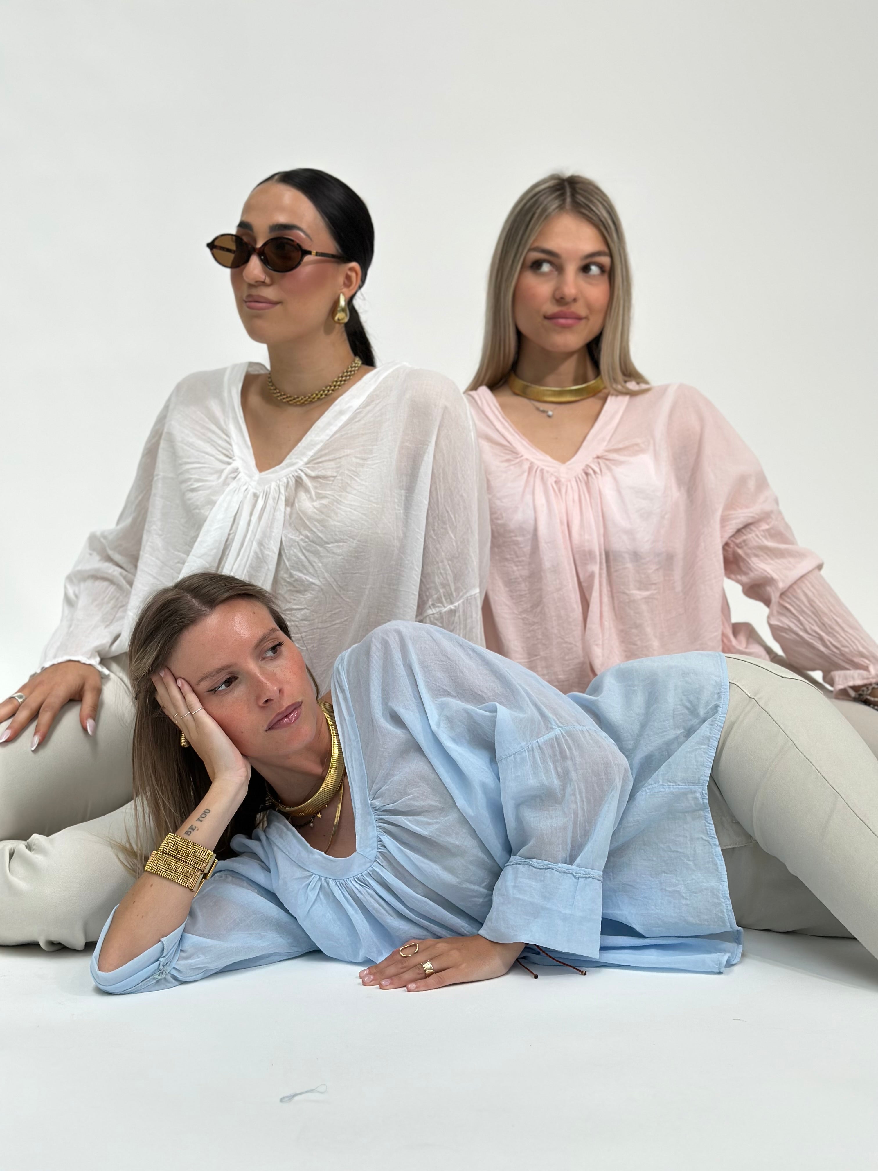 Camicia pelle d'uovo 5557