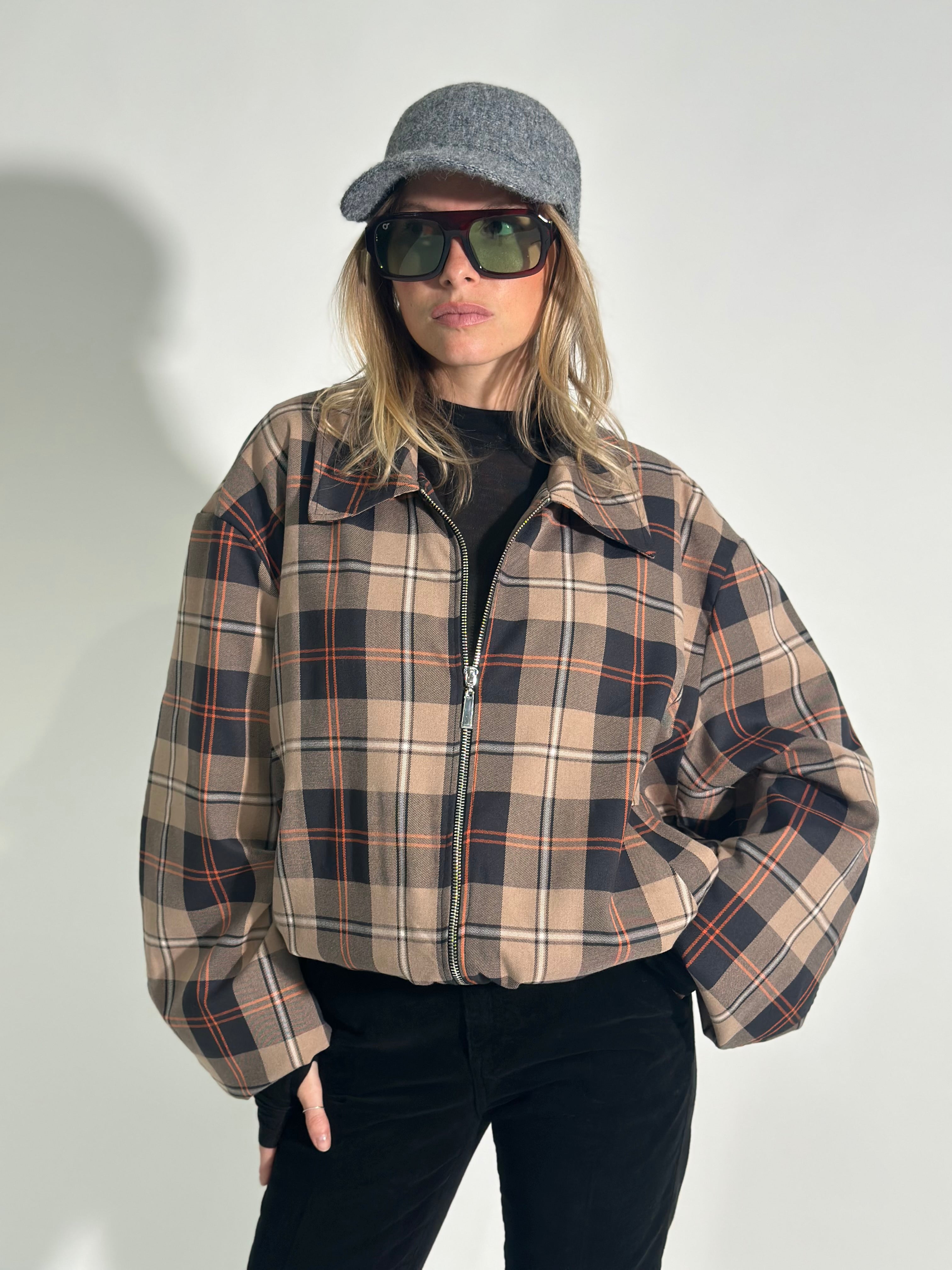 Giacca bomber madras 75825