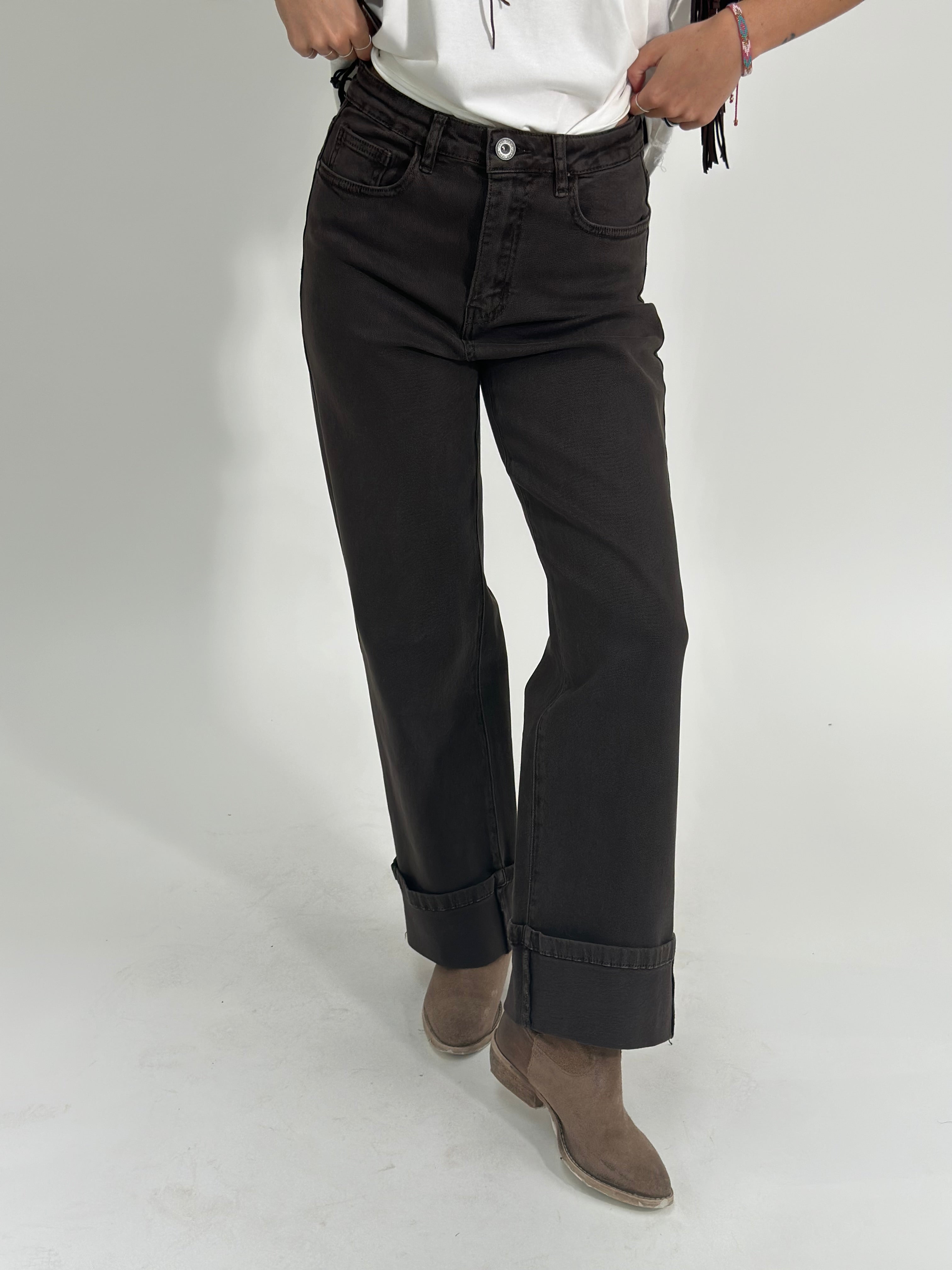 Pantalone risvolto 1383 CAFFE'
