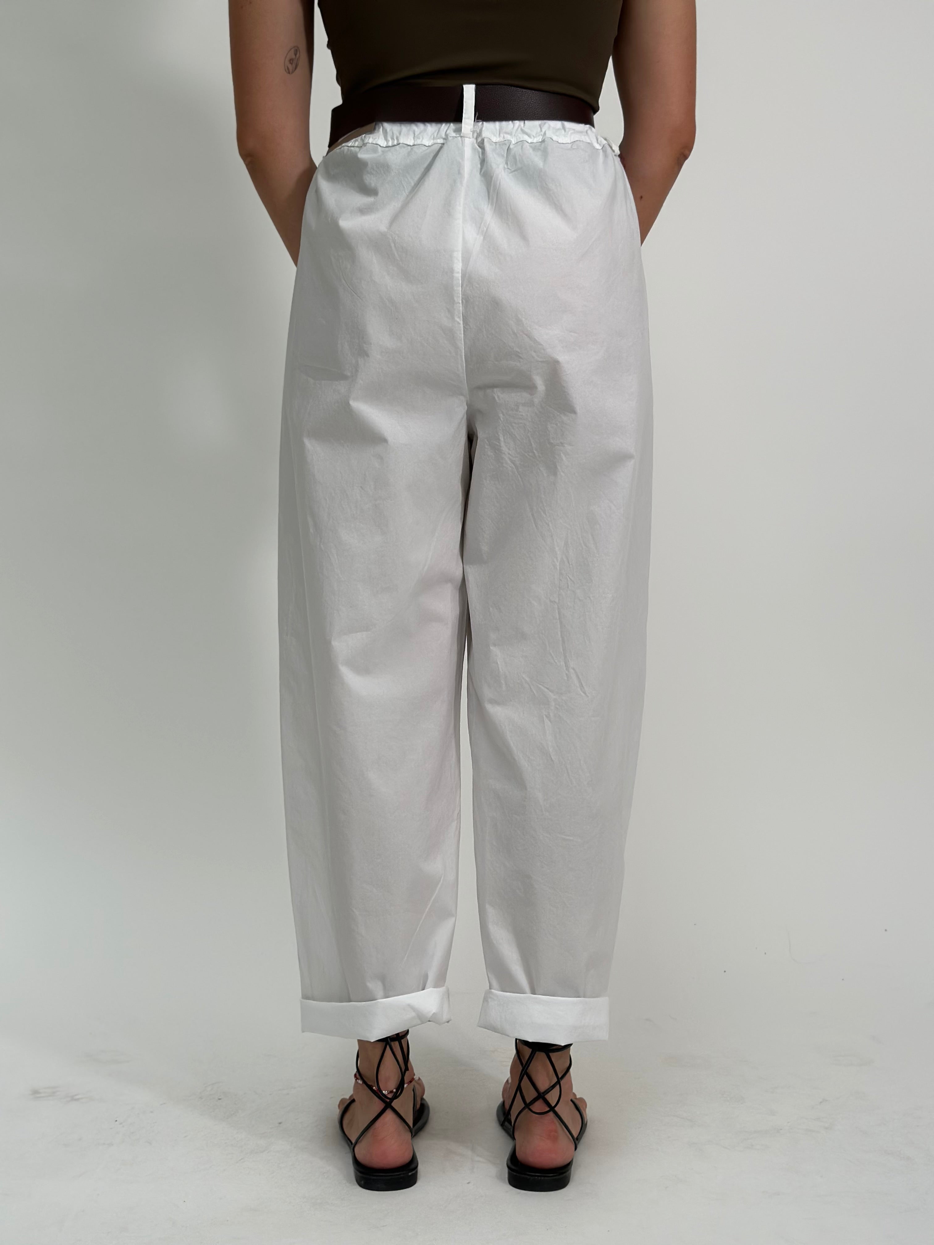 Pantalone baloon 1560 BIANCO