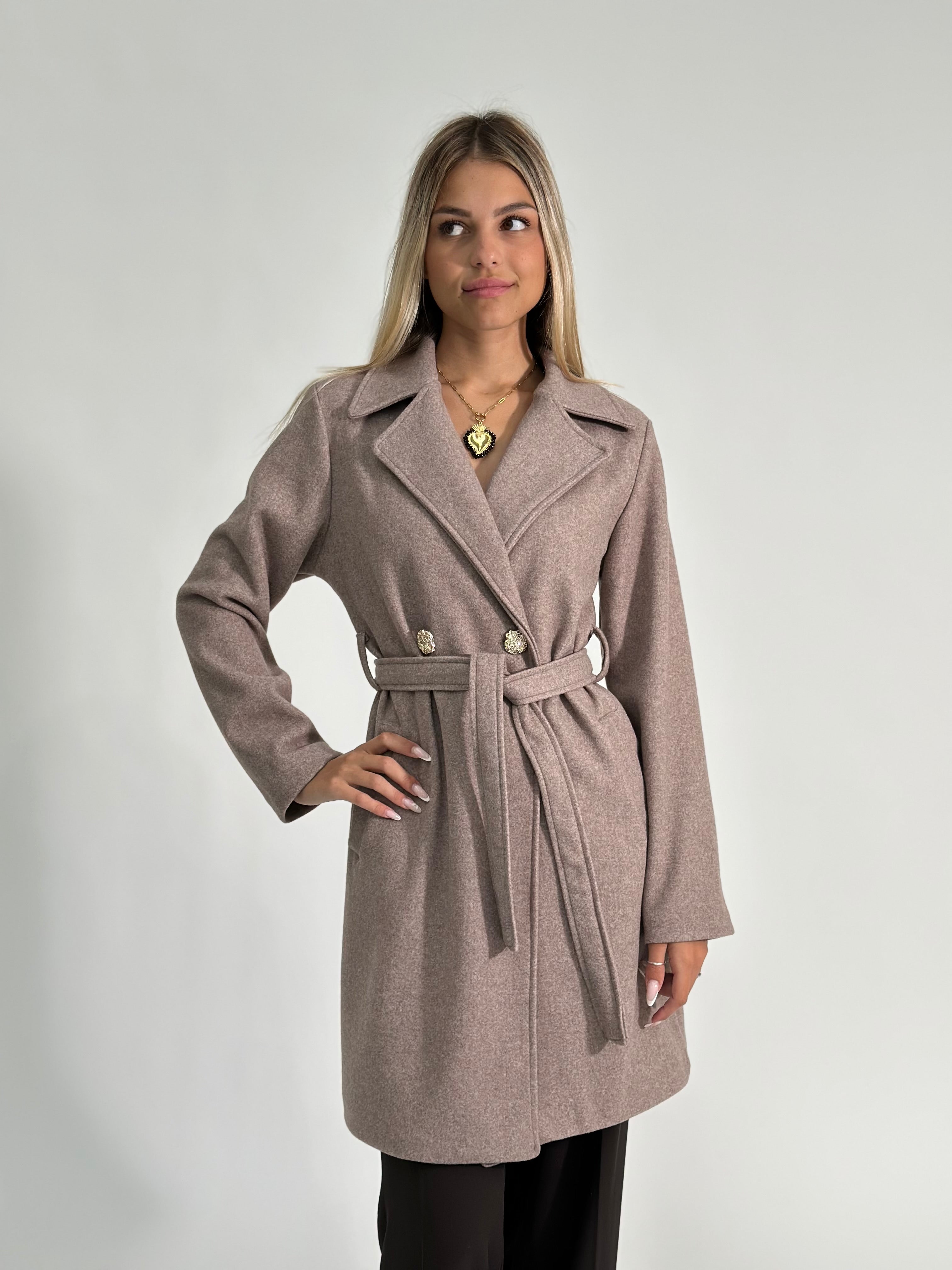 Cappotto trench 90996 BEIGE