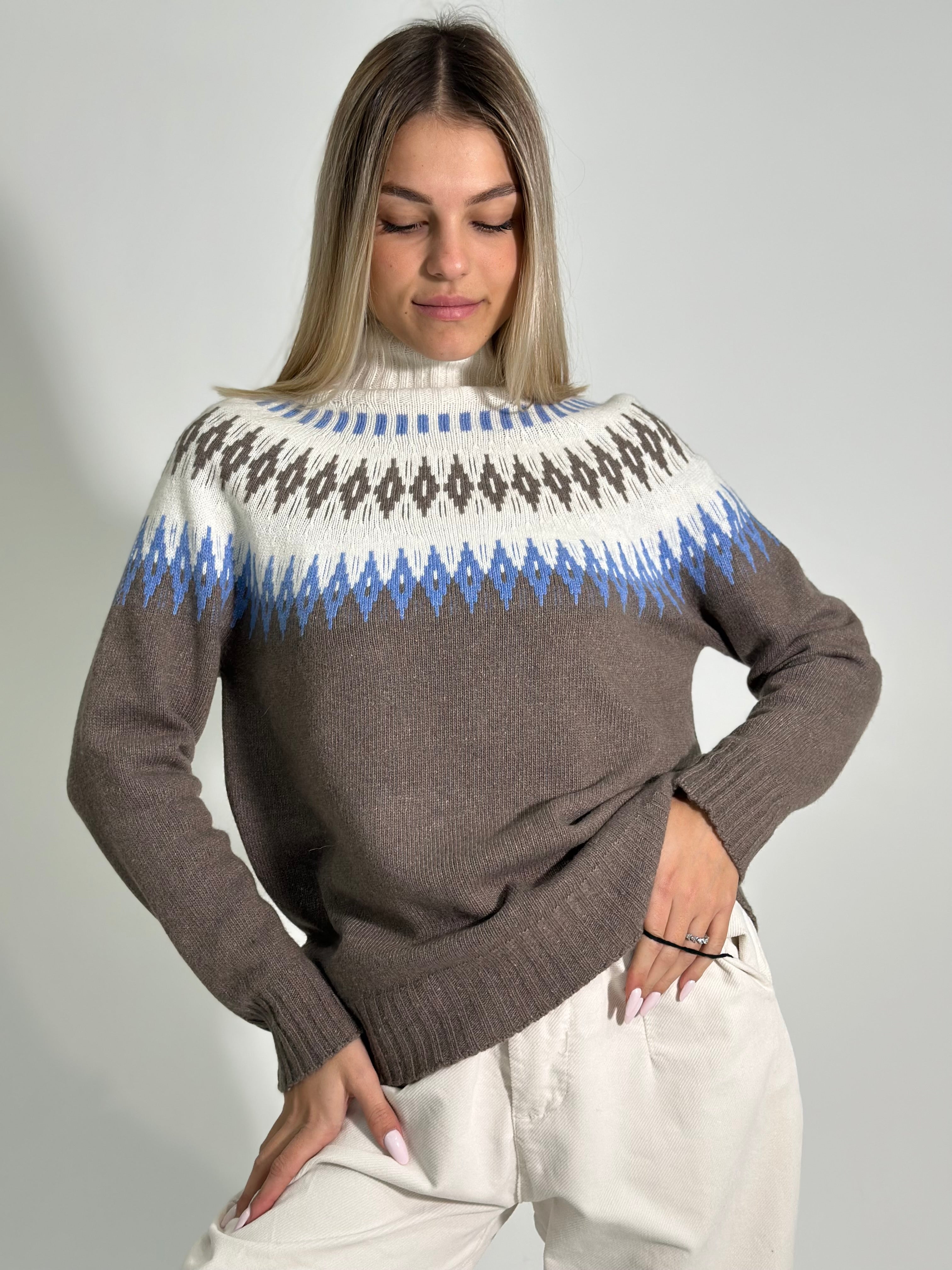 Maglia norvegese 8240 MORO