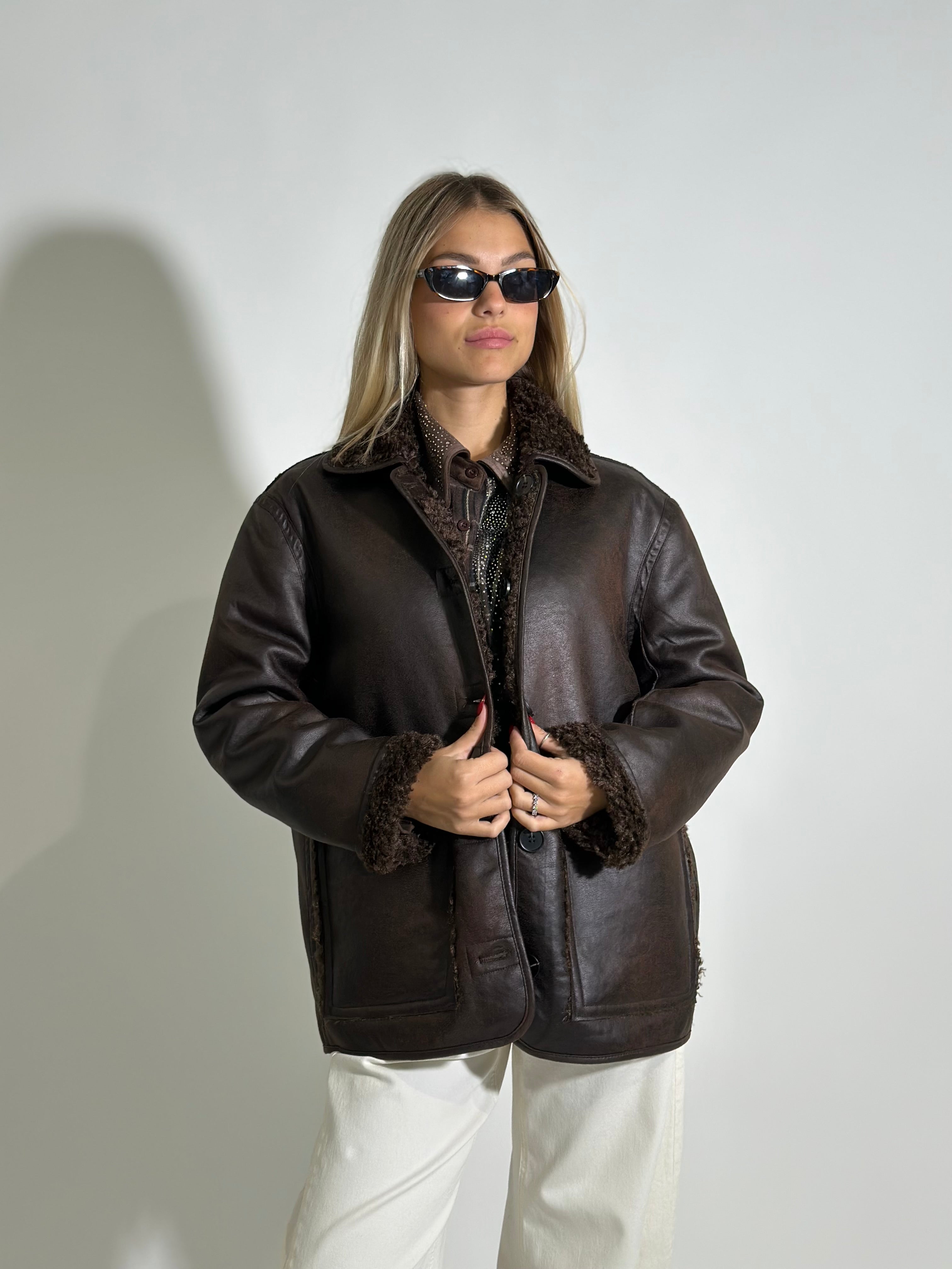 Giacca montone double 30087