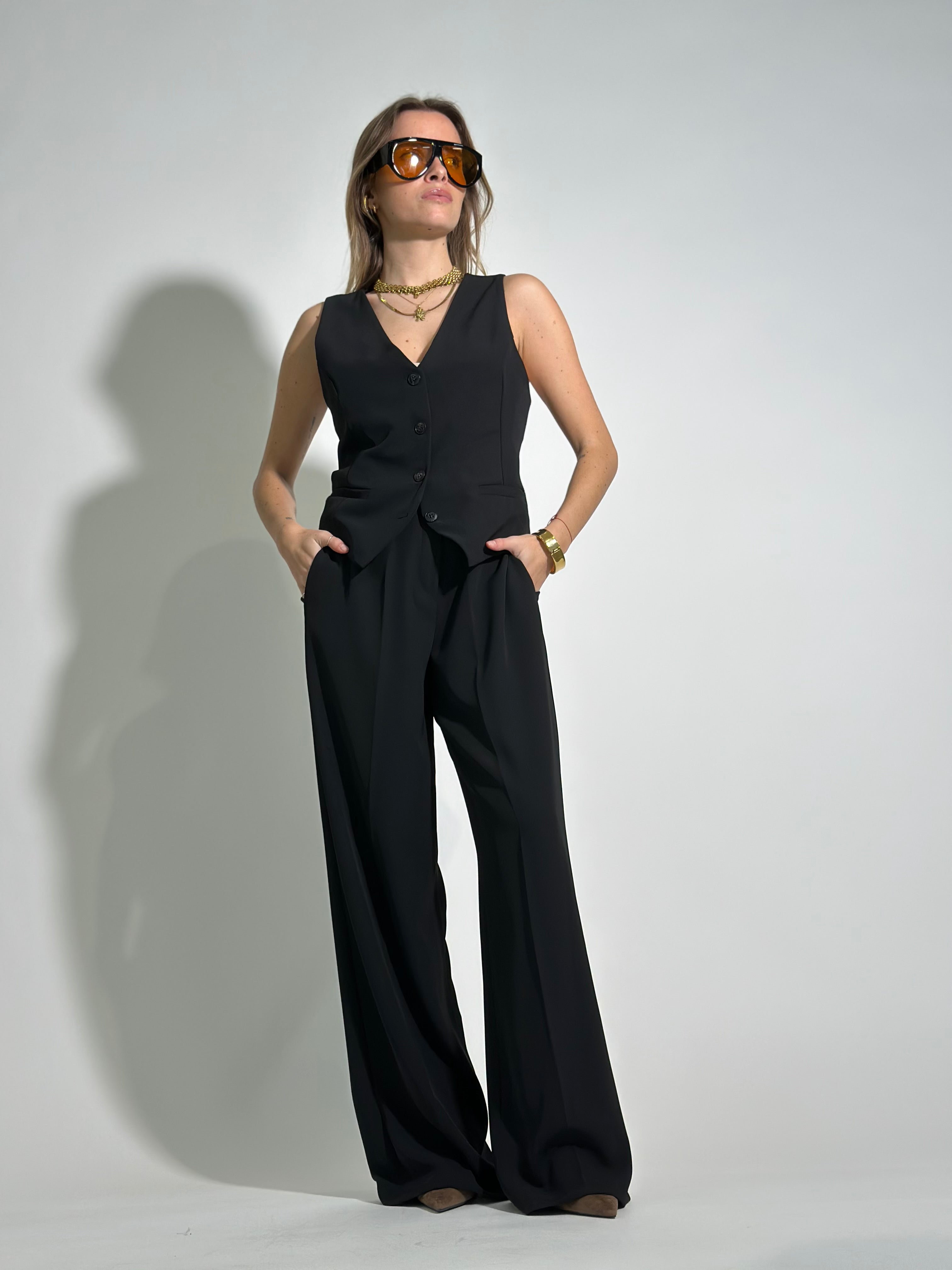 Pantalone birkin fluido 6231