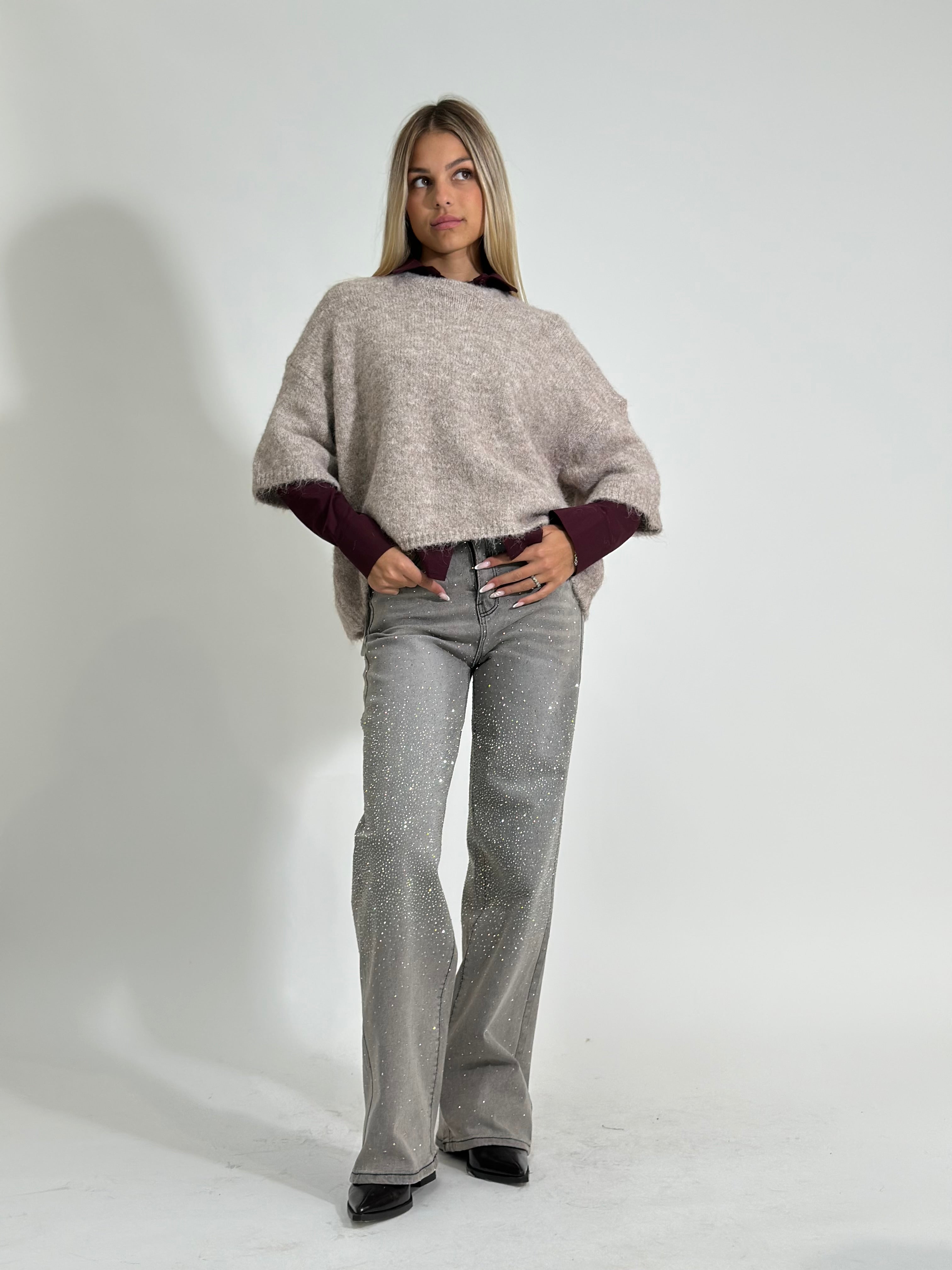 Jeans strass 012