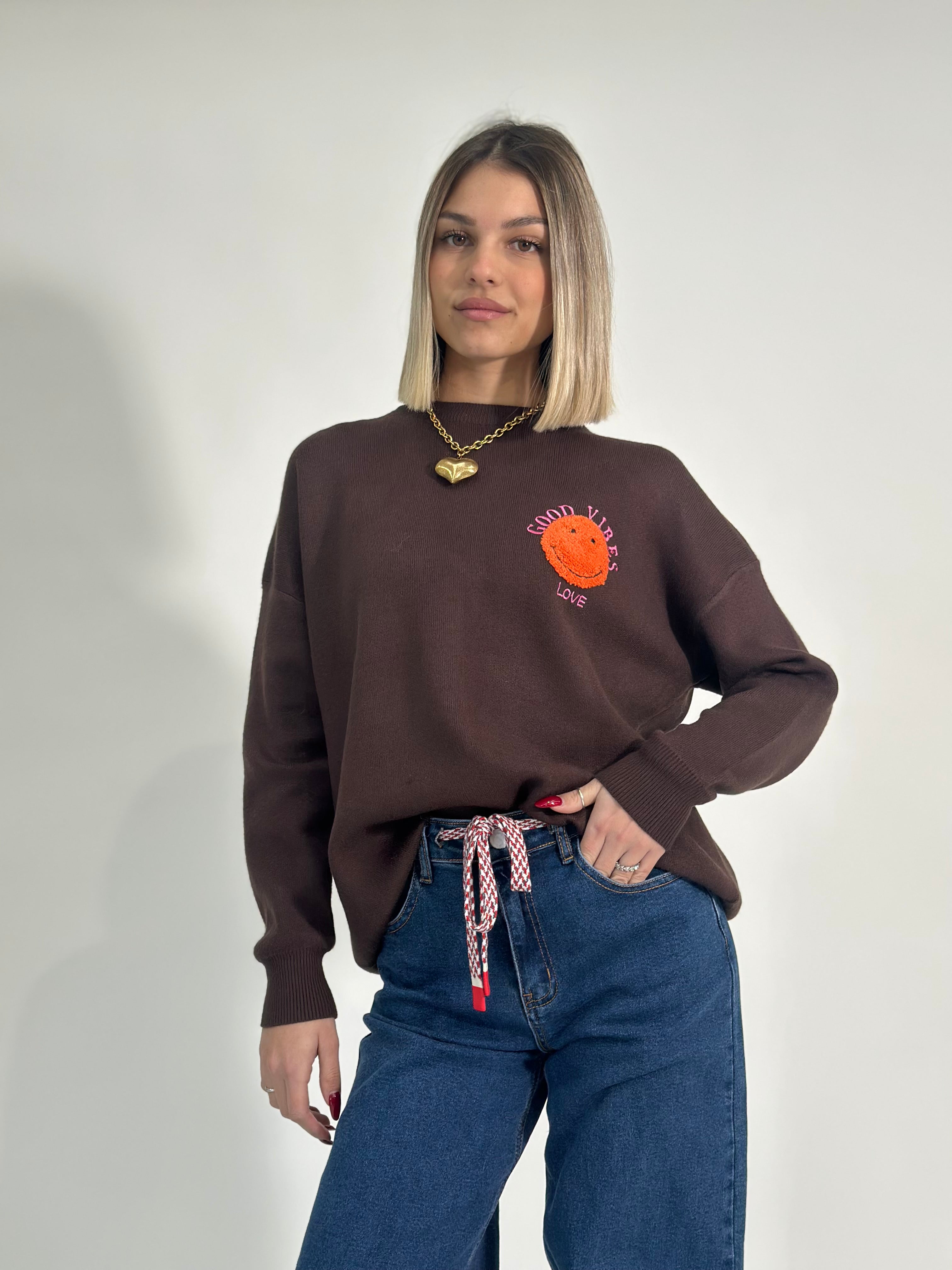 Maglia good vibes S11167