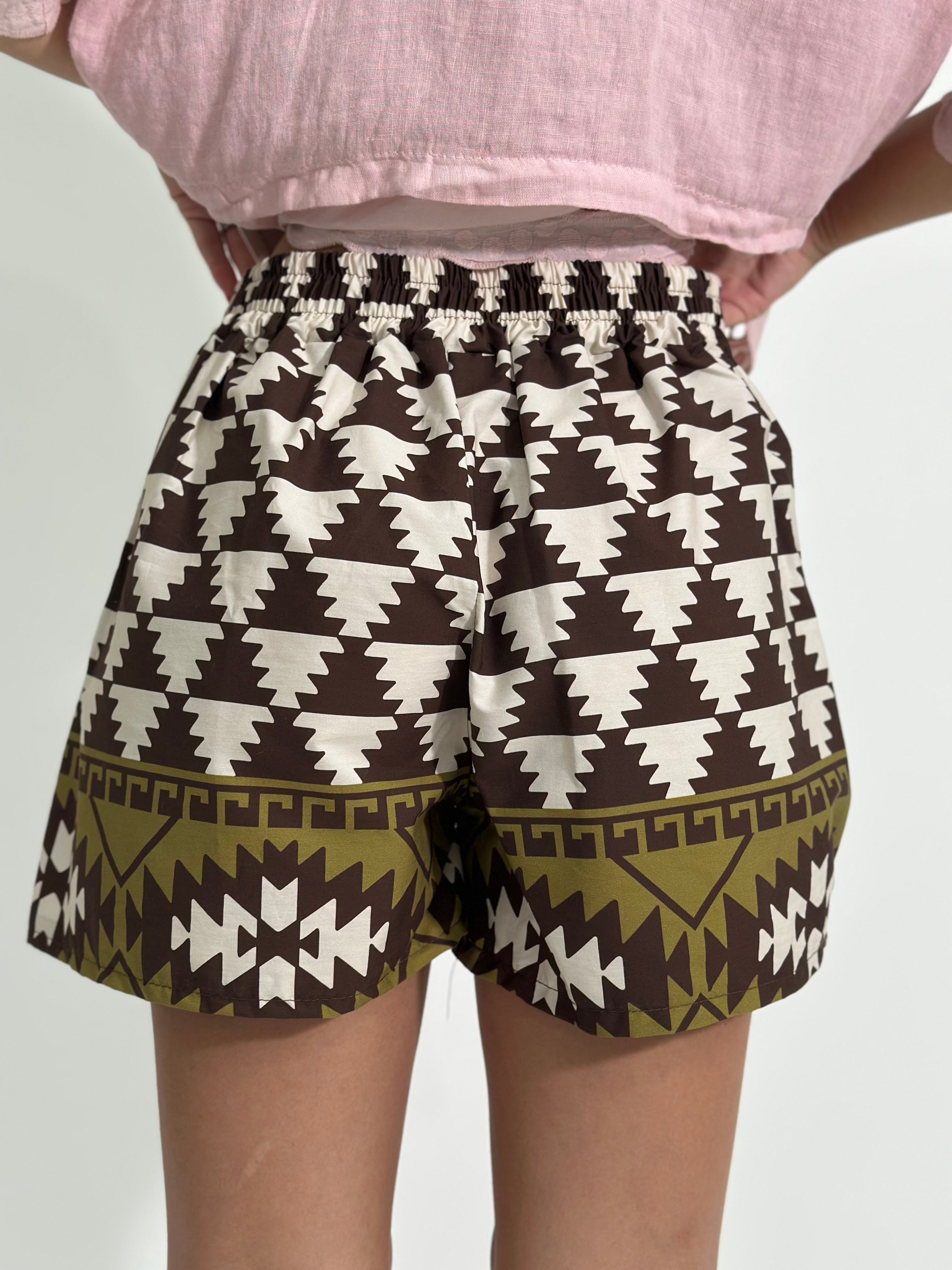 Shorts Sahara 7428 MOKA