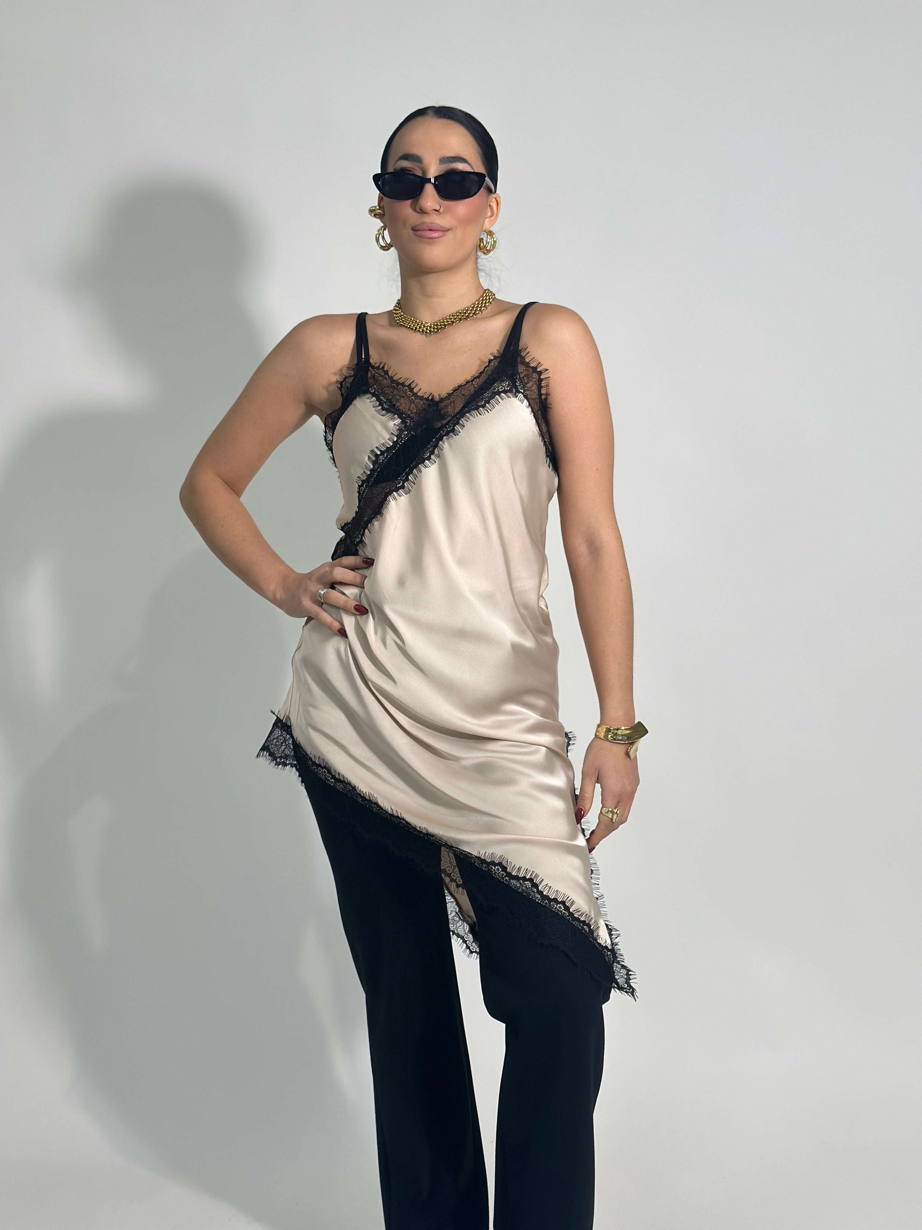 Top maxi diagonale 25421