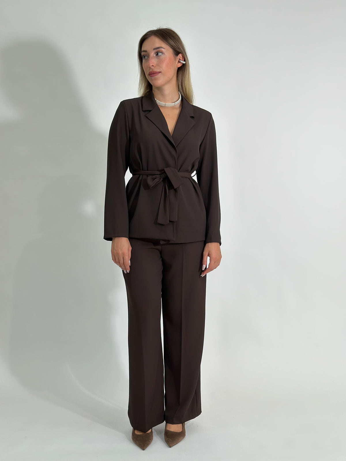 Pantalone fluido 7270 MORO