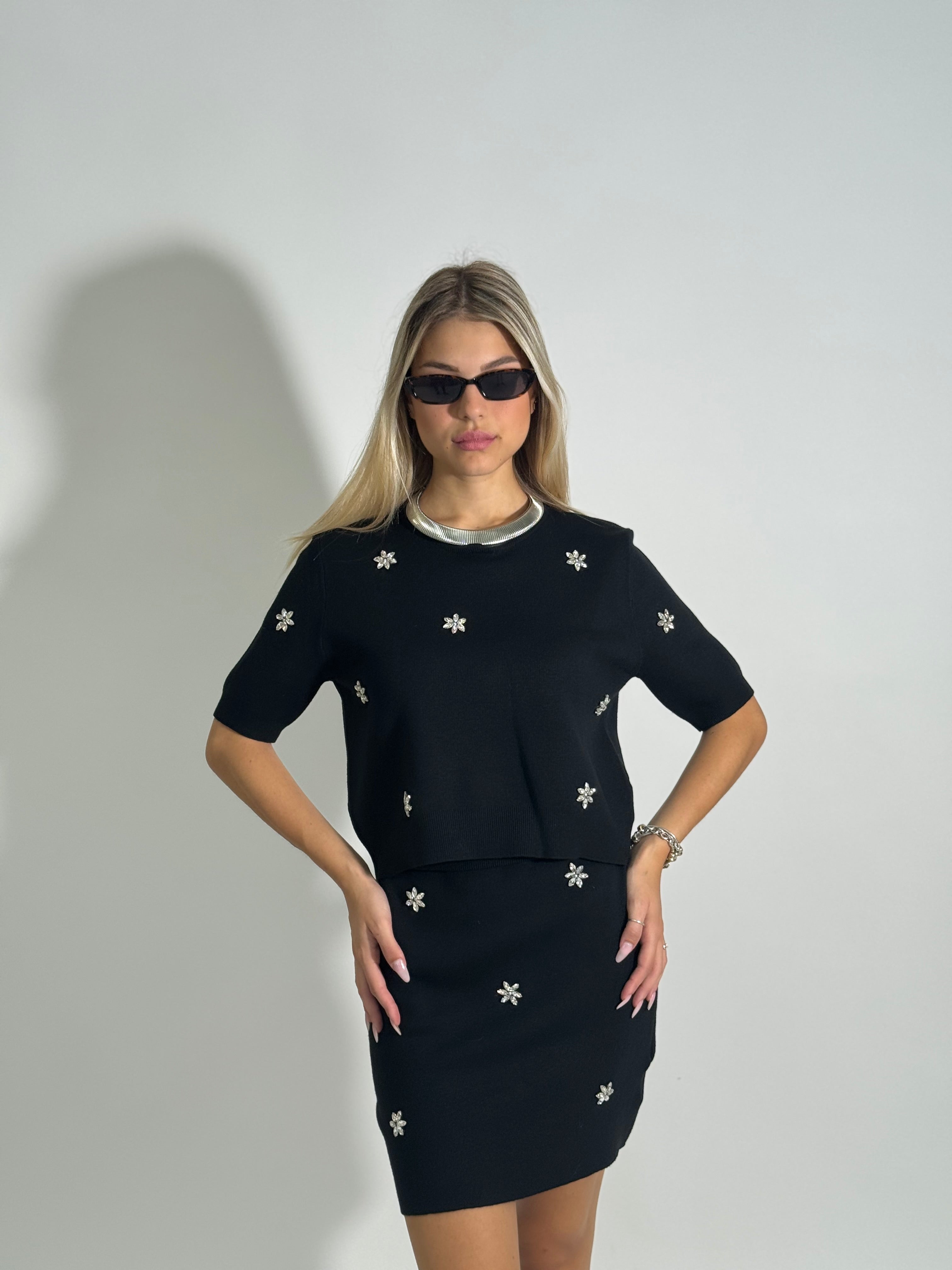 Completo gonna NZ5502 NERO