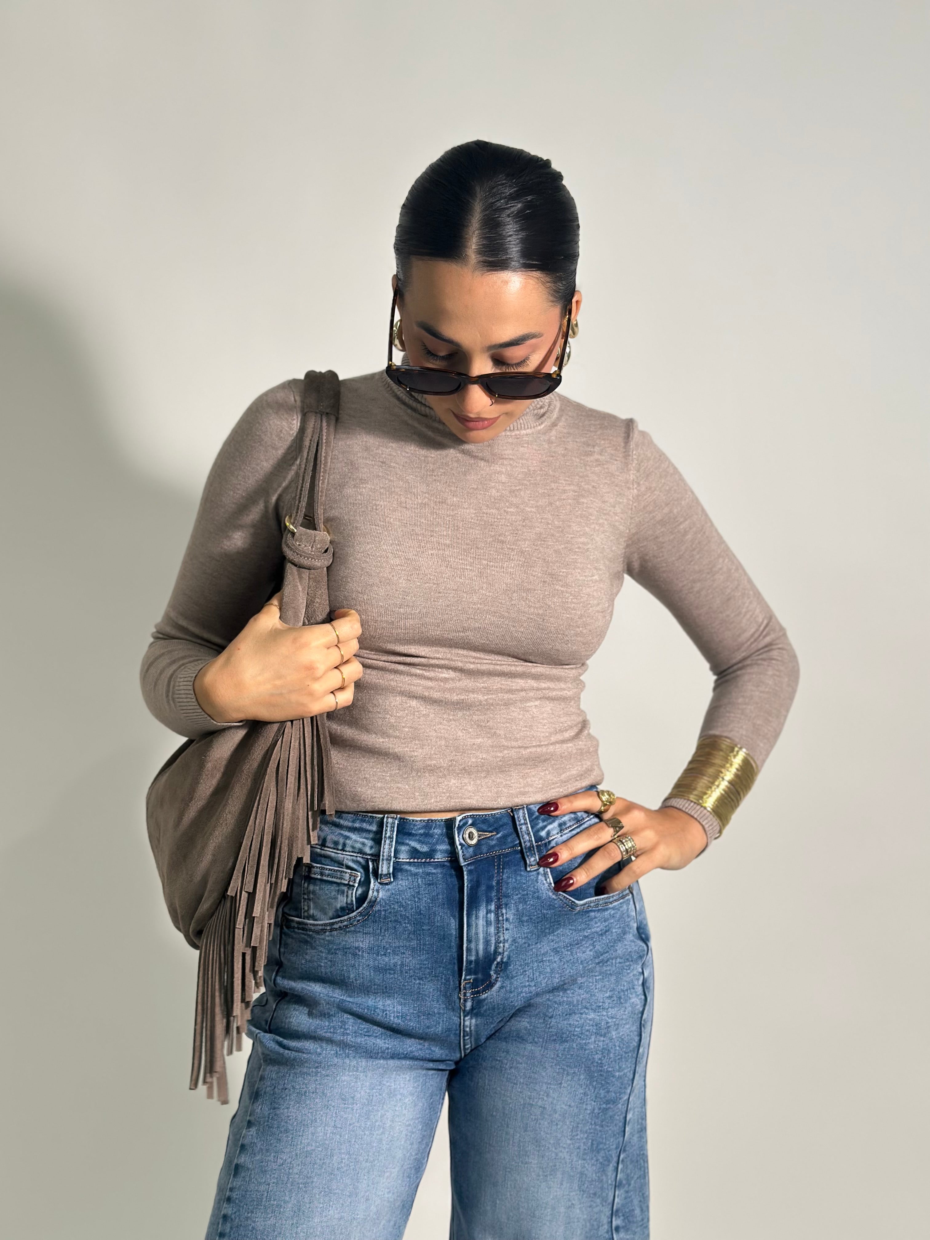 Maglia dolcevita basic