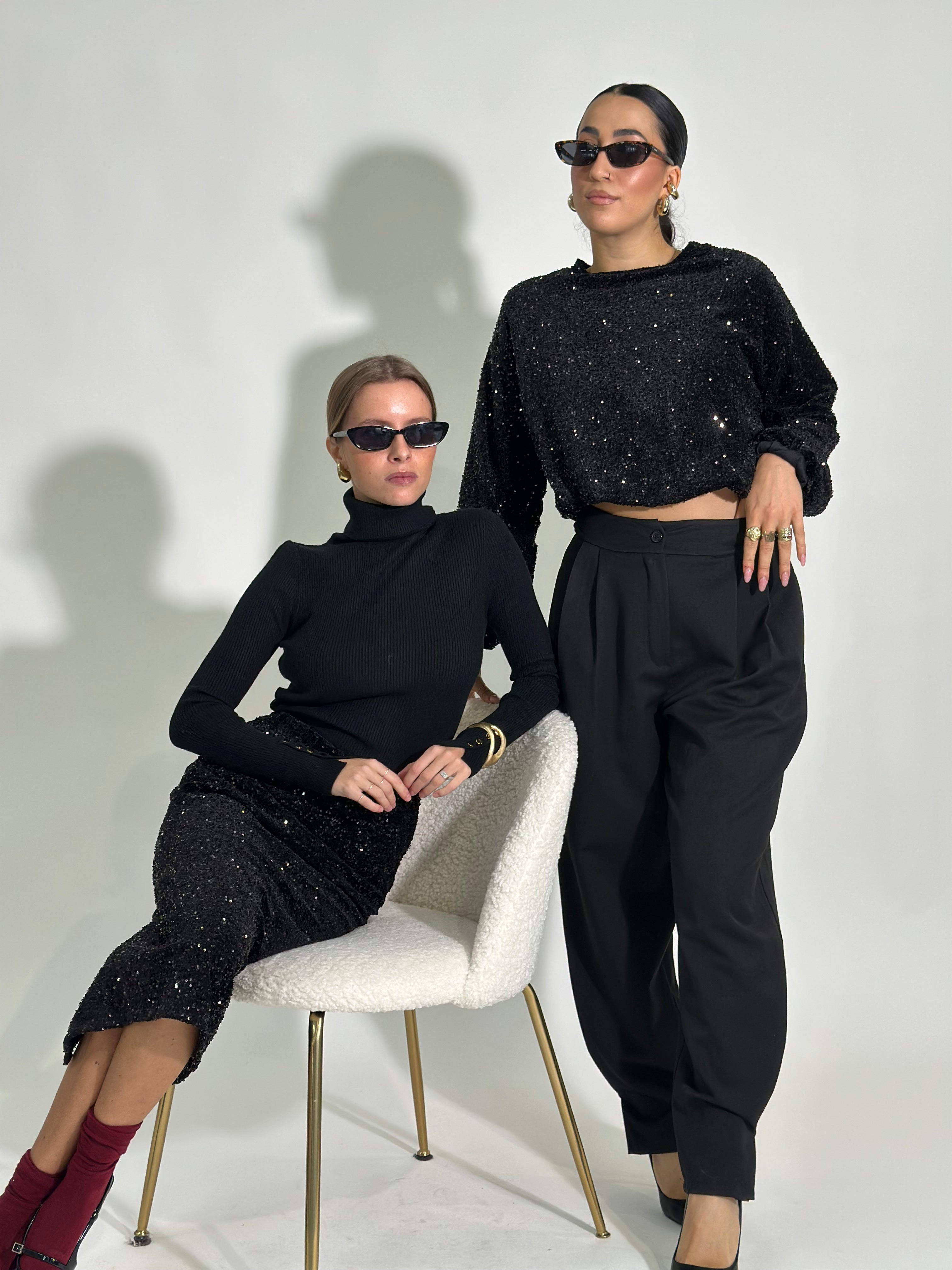 Pantalone baloon 21720 NERO